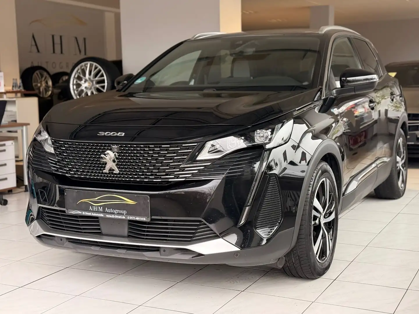 Peugeot 3008 Hybrid 225 GT ACC/LED/AHK/CarPlay/Virt.Cock Nero - 2