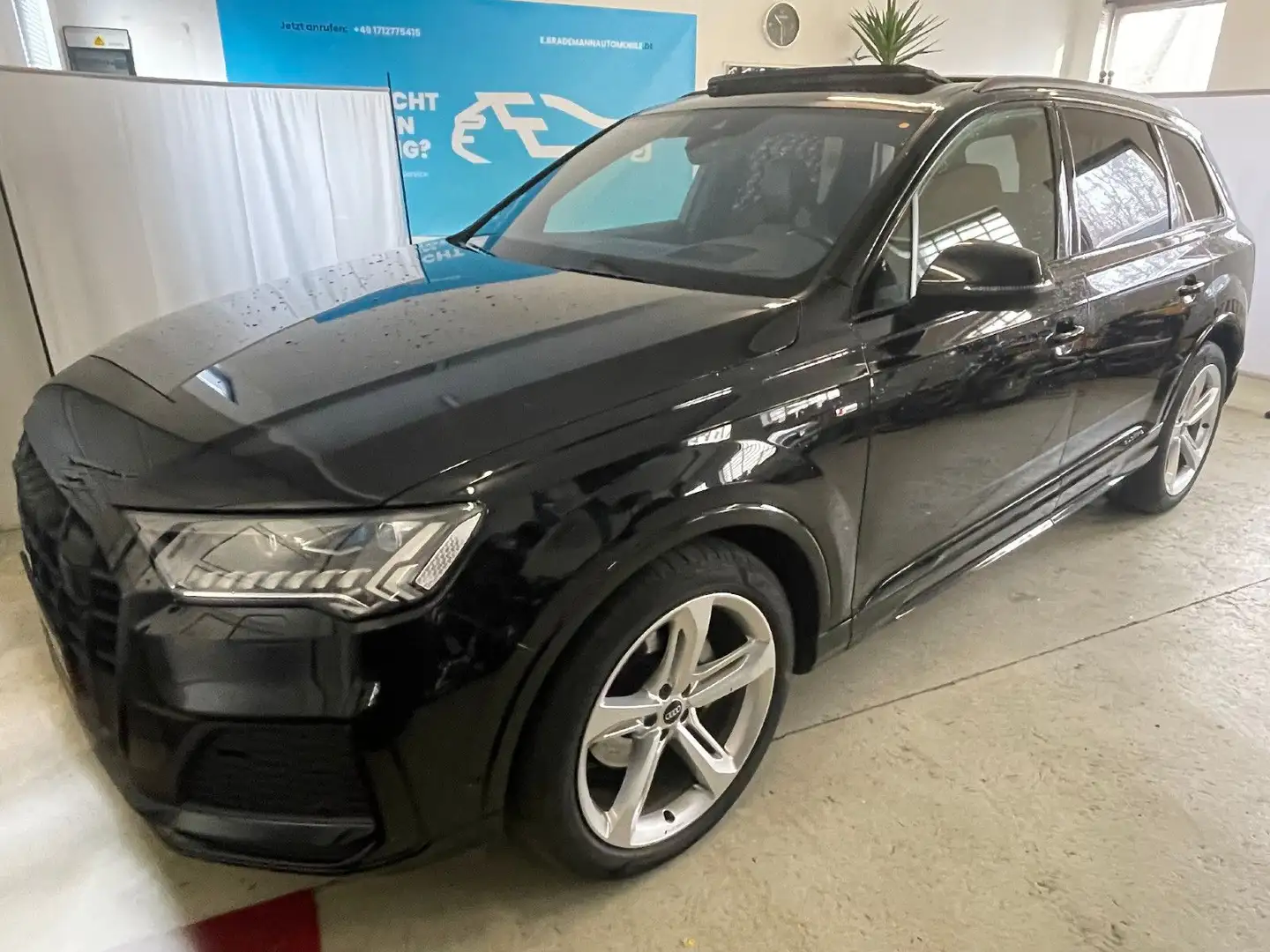 Audi Q7 50 TDI quattro S line Noir - 1