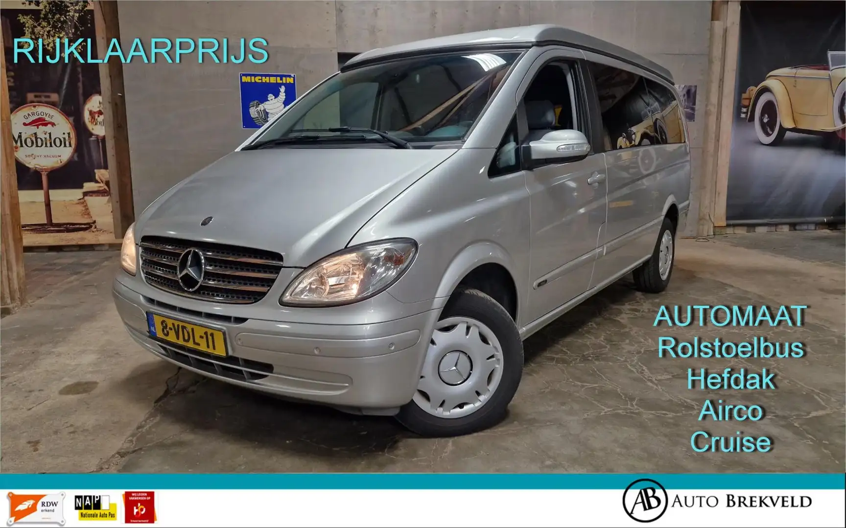 Mercedes-Benz Viano 2.2 CDI Ambiente Lang AUTOMAAT 150PK | Rijklaarpri Argent - 1