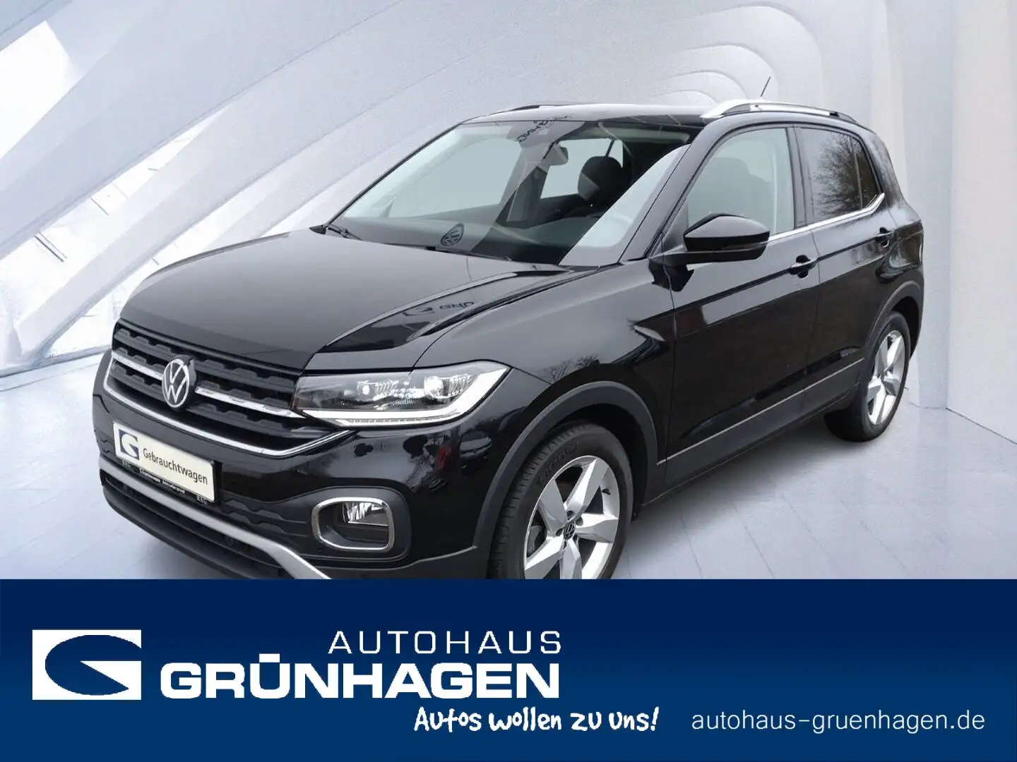 Volkswagen T-Cross T-Cross 1.0 TSI Style DSG ACC-LED-Front+Lane Noir - 1