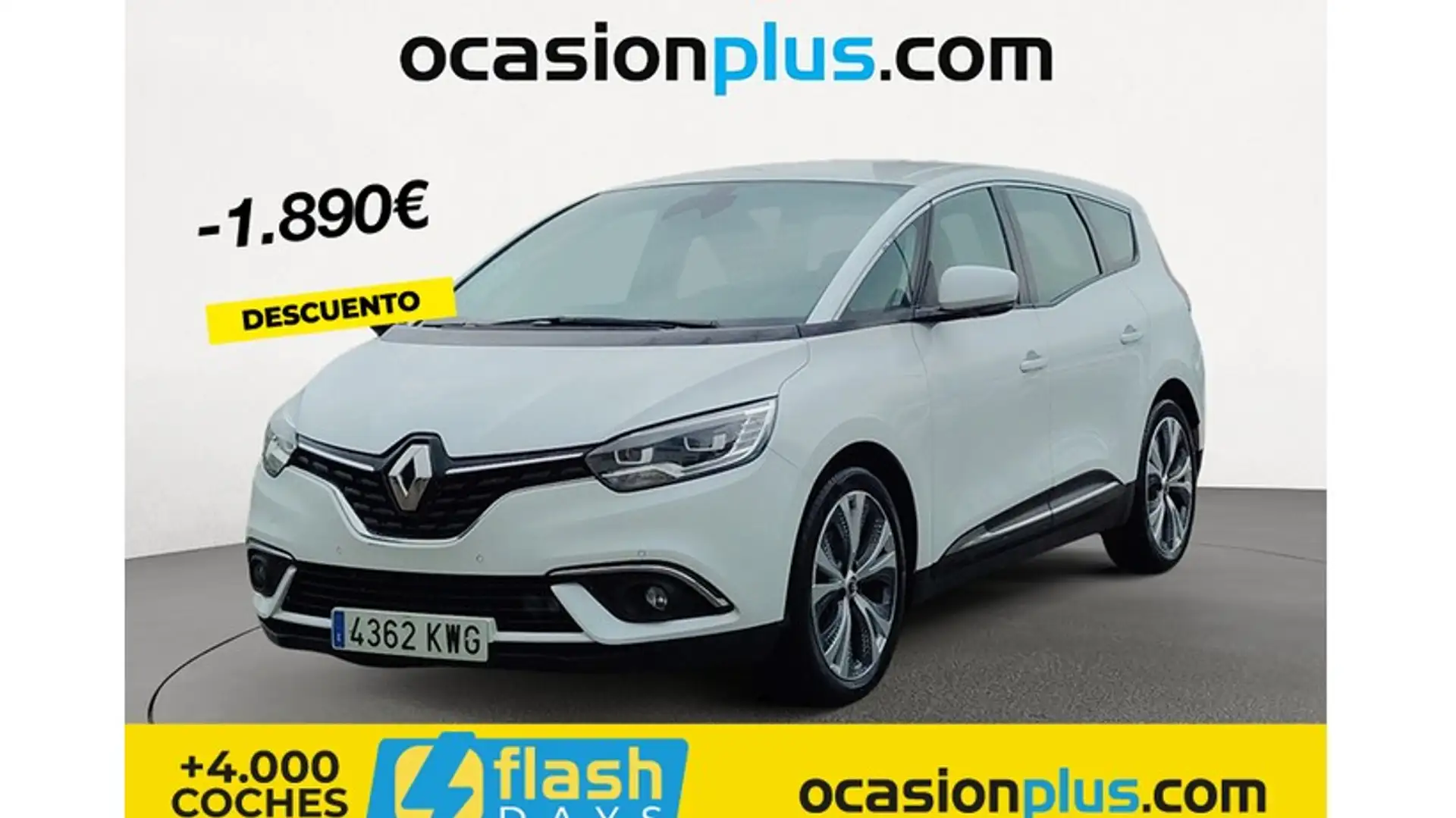 Renault Grand Scenic 1.3 TCe GPF Zen 117kW Blanco - 1