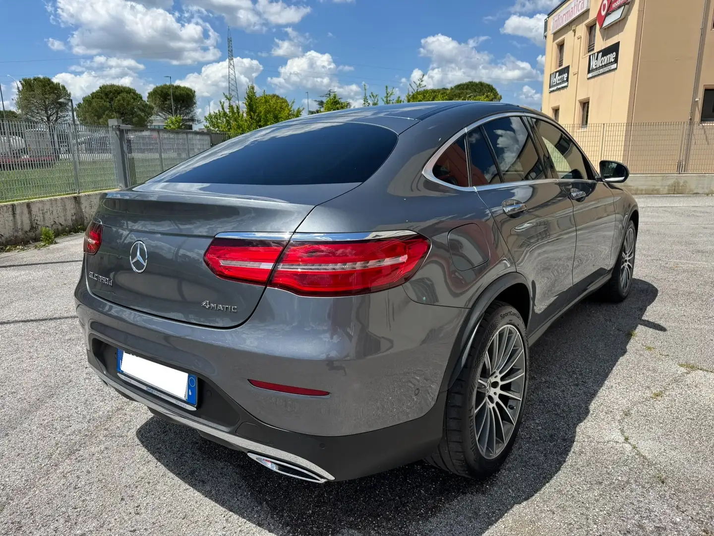 Mercedes-Benz GLC 350 GLC Coupe 350 d Premium 4matic auto Grey - 2