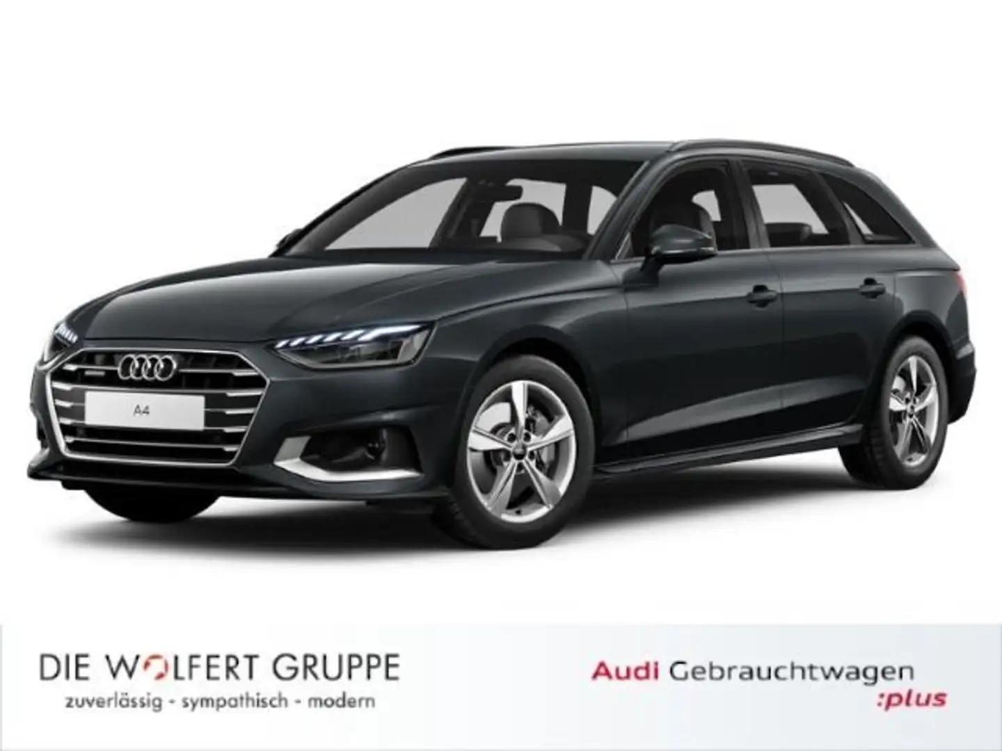 Audi A4 Avant 40 TFSI quattro S tronic ACC+NAVI Grau - 1