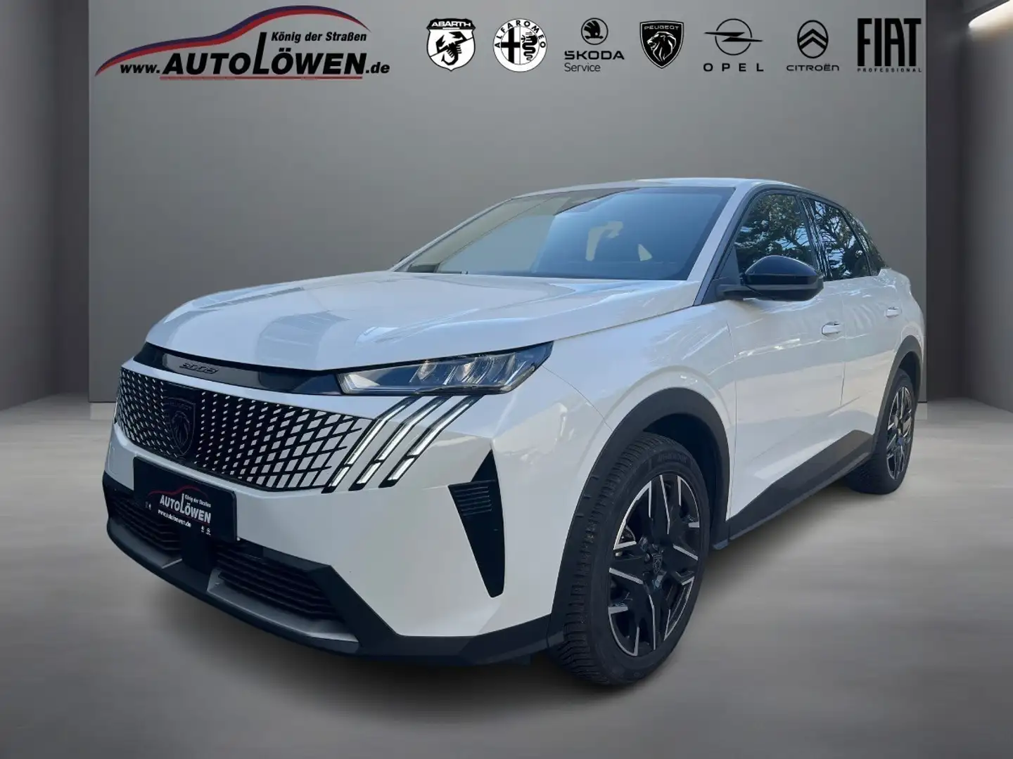 Peugeot 3008 1.2 Hybrid 136 Allure Weiß - 1
