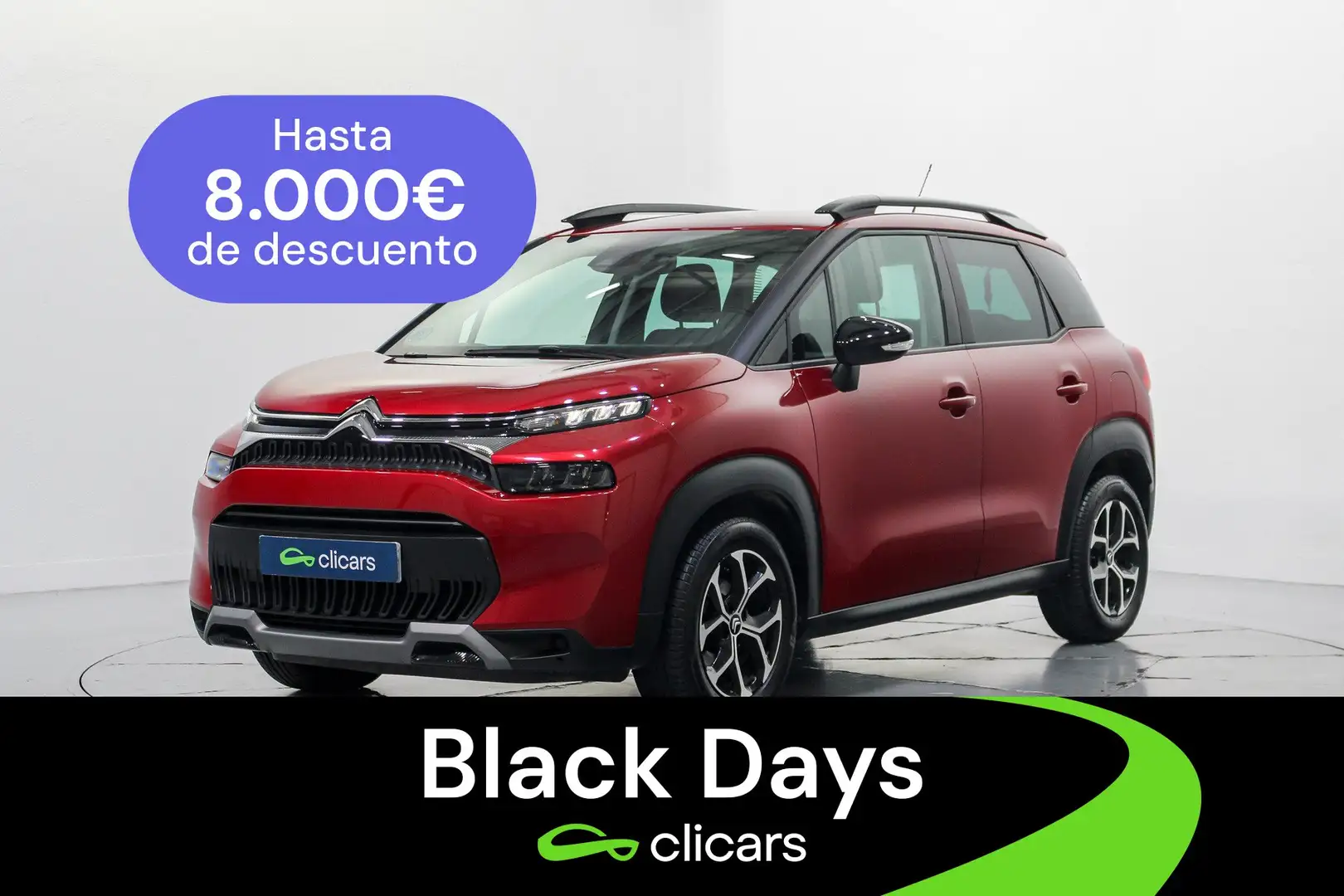 Citroen C3 Aircross BlueHDi S&S Plus 110 Rouge - 1