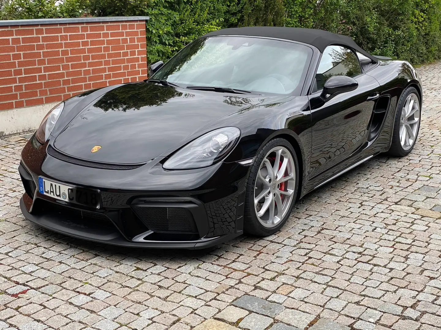 Porsche 718 Spyder 718 Spyder Schwarz - 1
