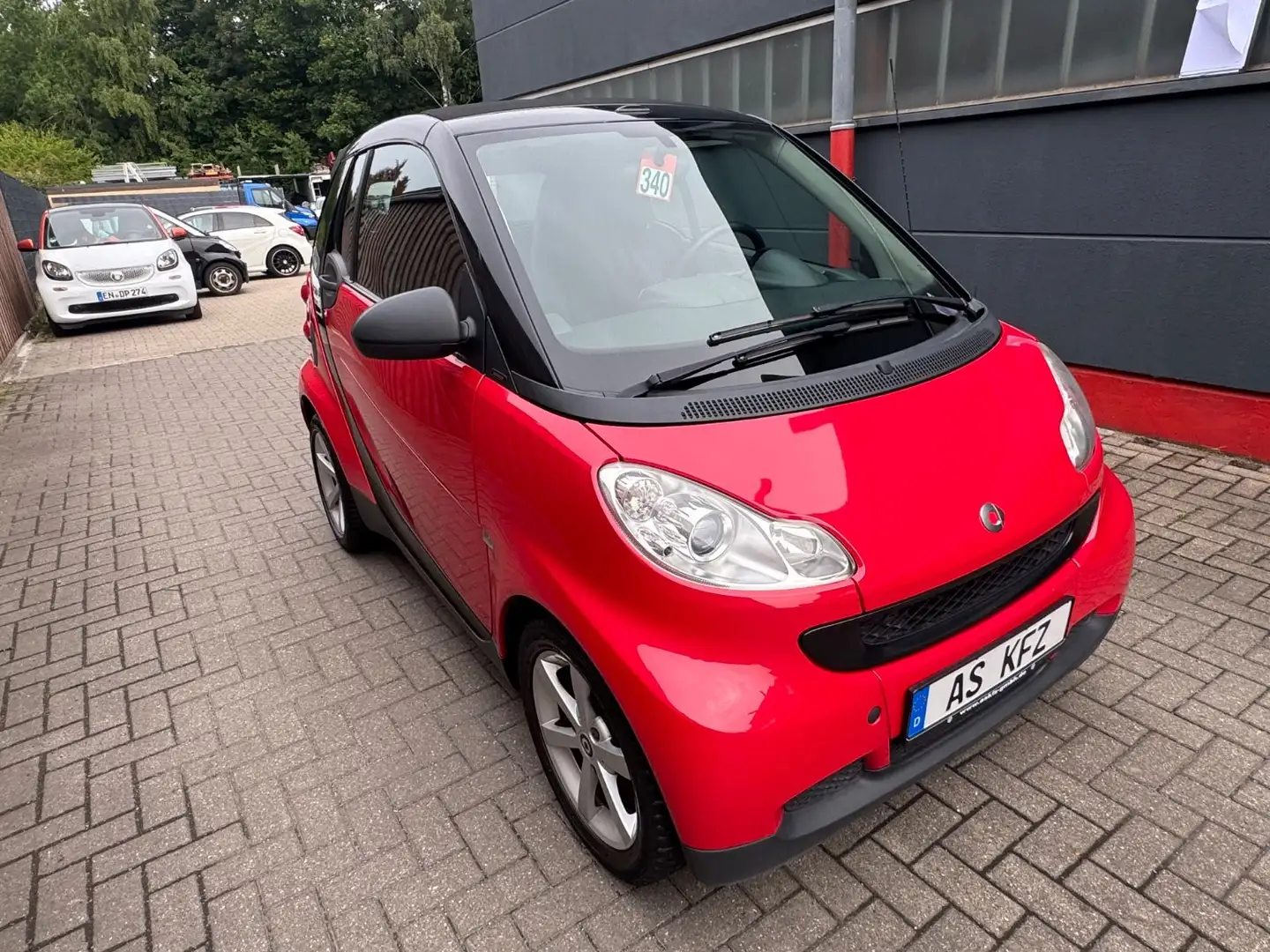 smart forTwo cabrio PASSION 62 kW KLIMA SHZ ALU´S Rot - 1