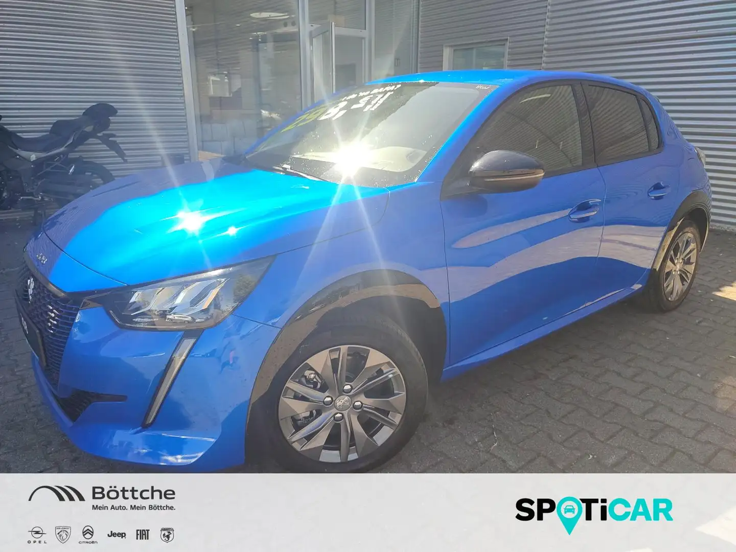 Peugeot 208 e- Allure Pack,SHZ,Klima,PDC,Kamera,Navi,Tempomat Azul - 1
