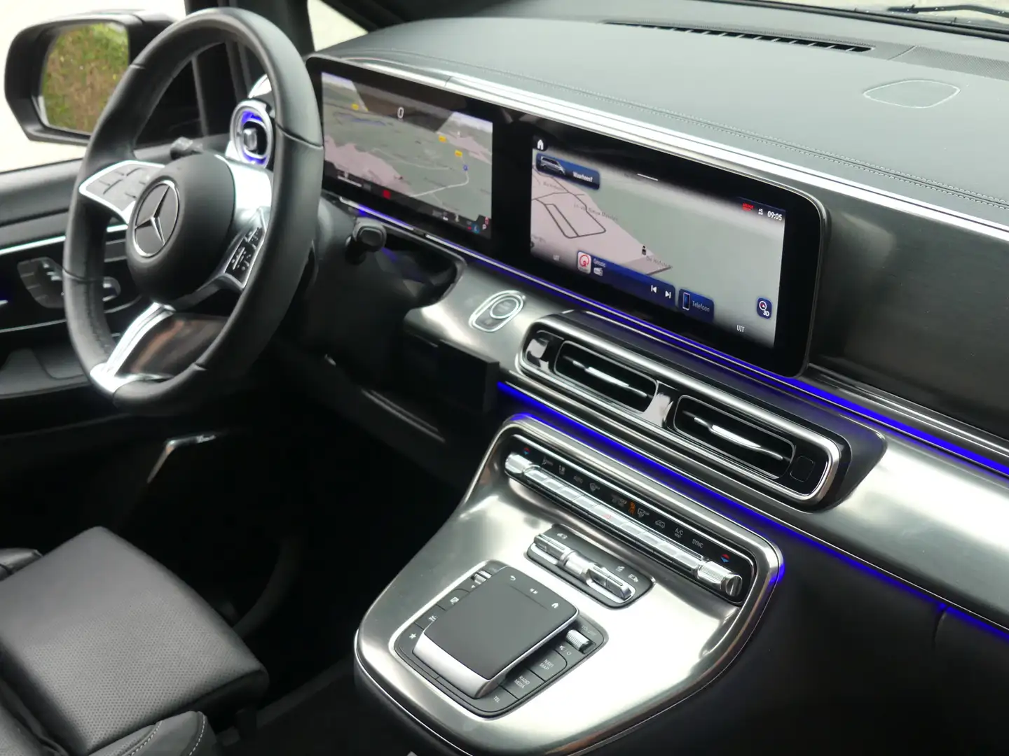 Mercedes-Benz V 300 300D 4-Matic Extra Lang AMG Pakket Luchtvering Bur Noir - 2