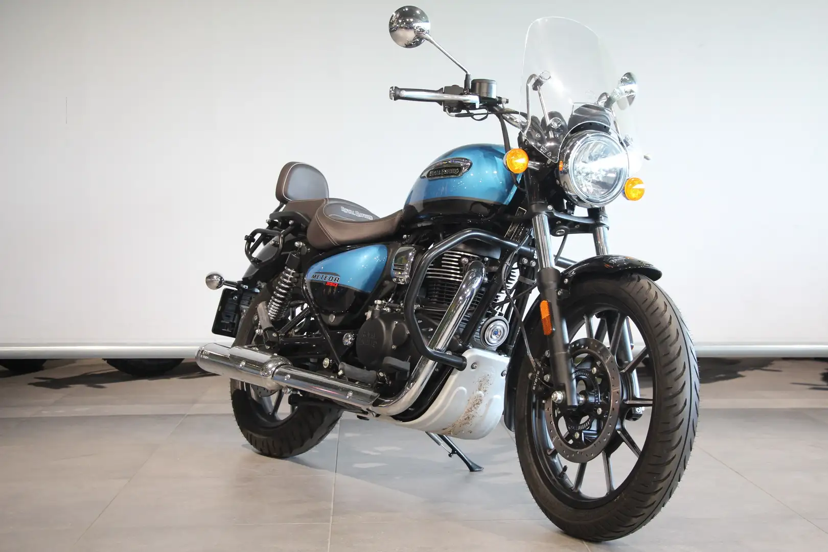 Royal Enfield Meteor 350 Blauw - 2