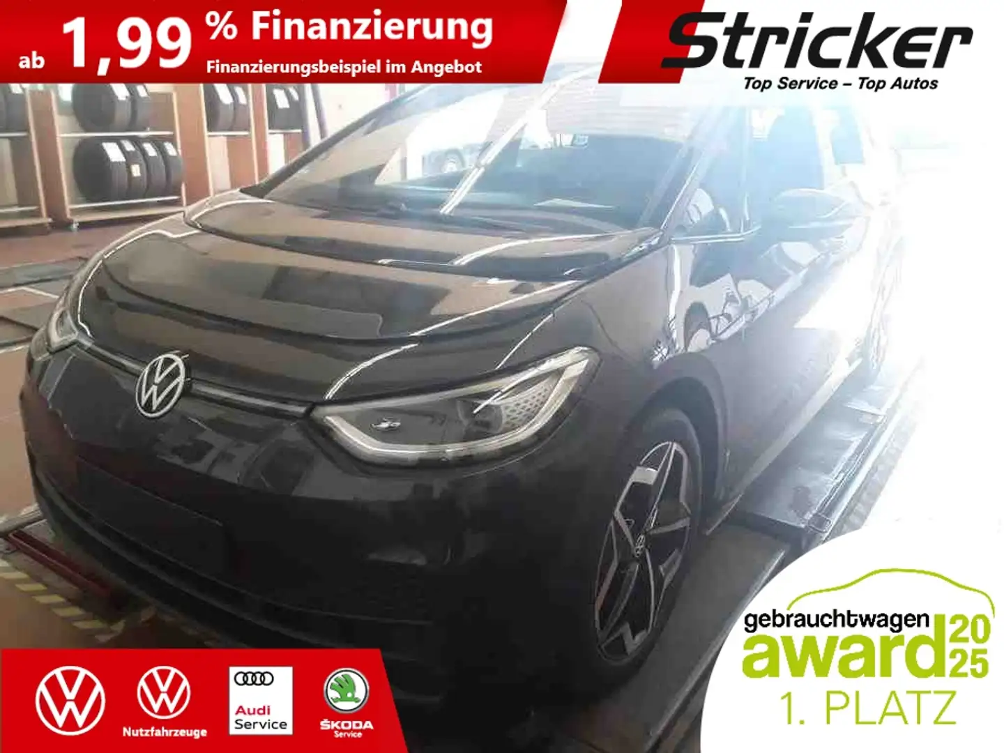 Volkswagen ID.3 Style 110/45 237,-ohne Anzahlung IQ.Light ACC Kam Silber - 2