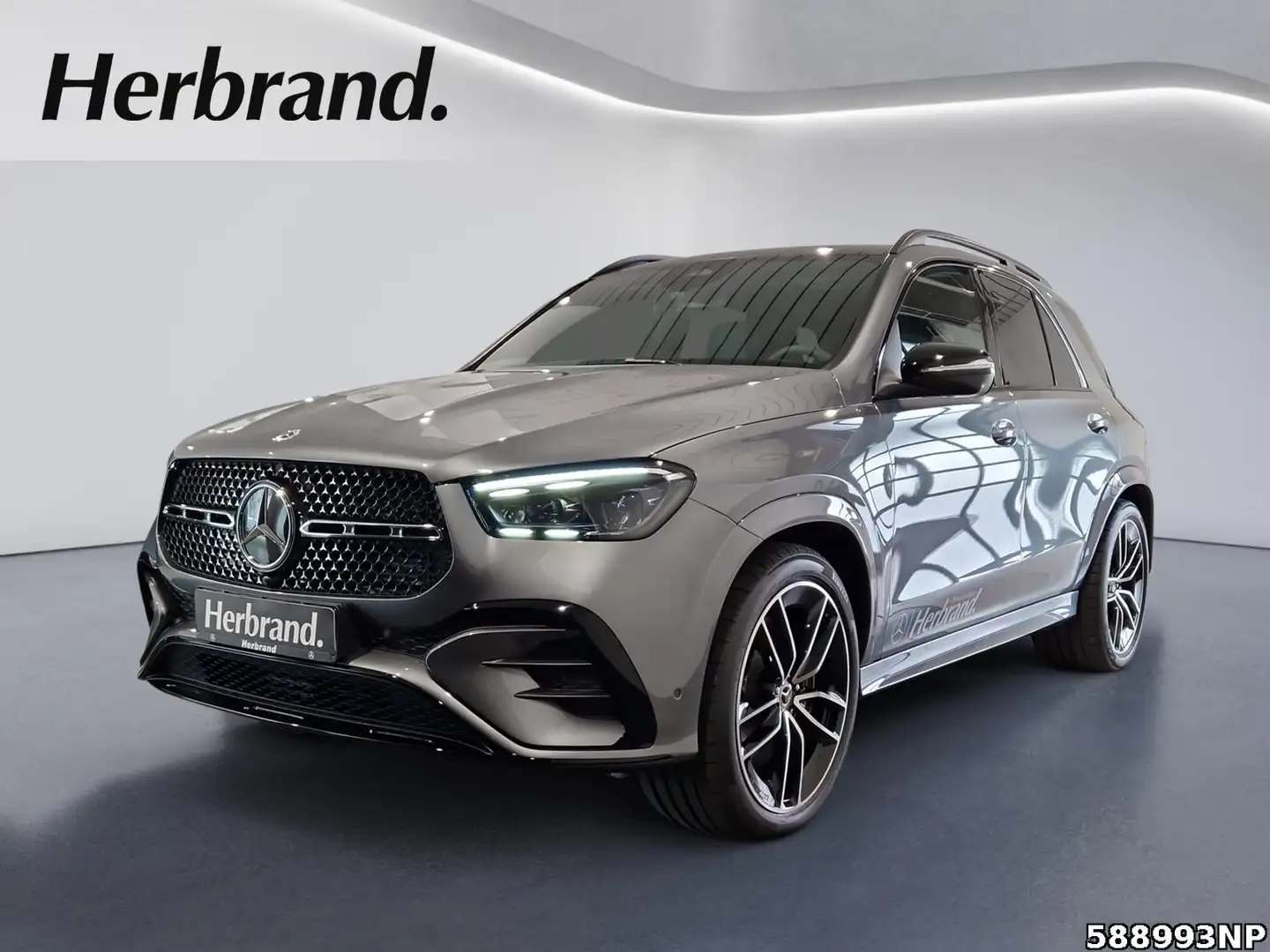 Mercedes-Benz GLE 450 4MATIC +AMG+AHK+PANO+BURM+HEAD-UP-AIRMA+ Gris - 1