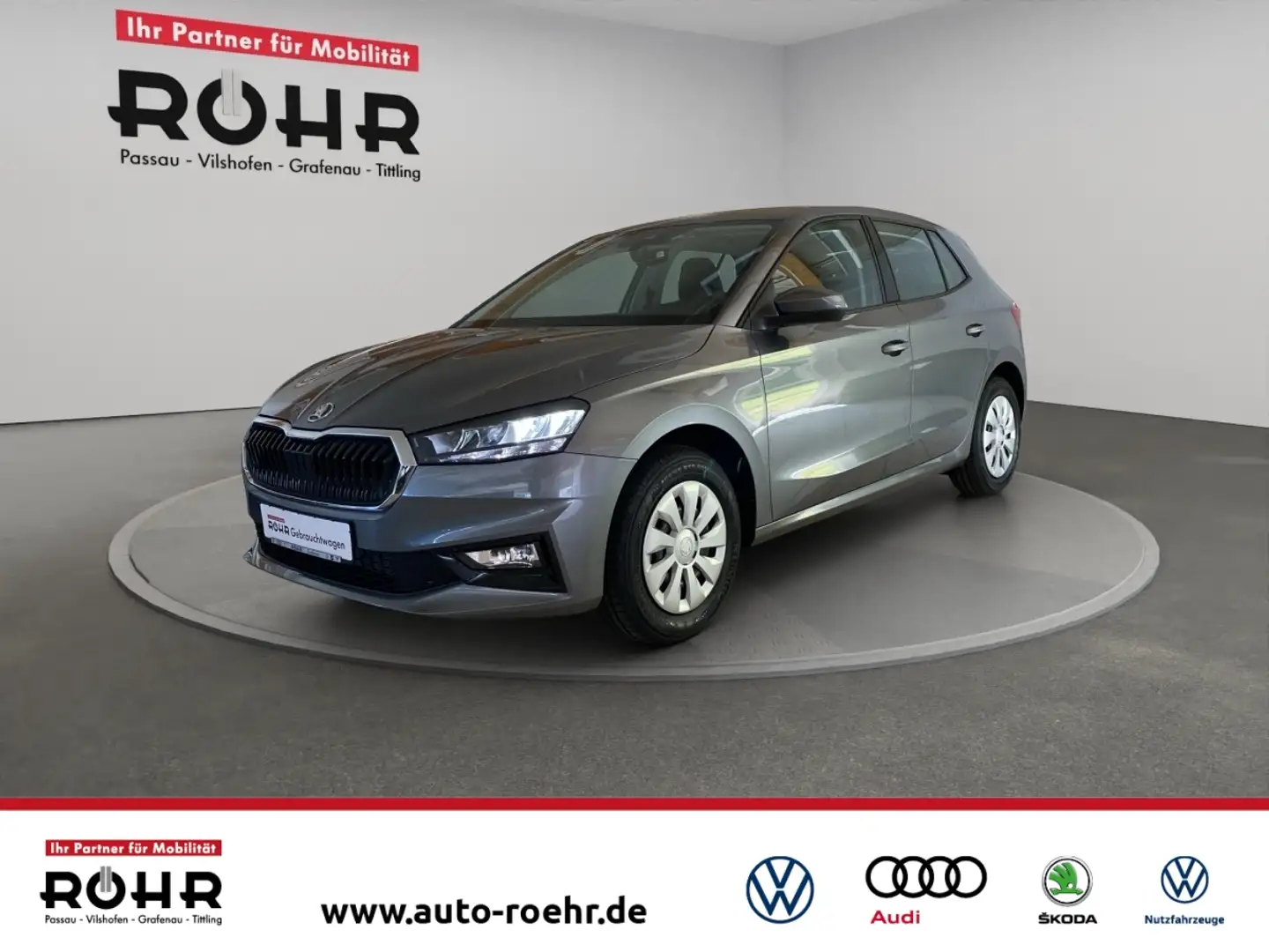 Skoda Fabia Selection 1.0 TSI DSG (Garantie 05/2030.SHZ.LanAss Grau - 1