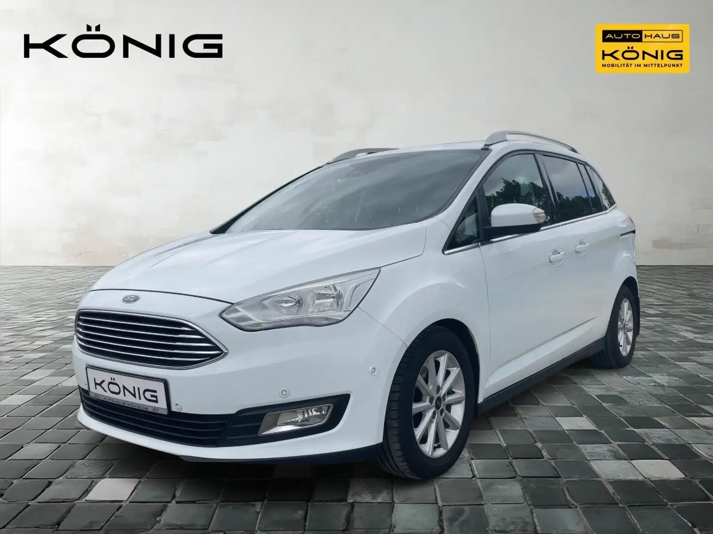 Ford Grand C-Max 1.0 EcoBoost Titanium *Winter*PDC* bijela - 2