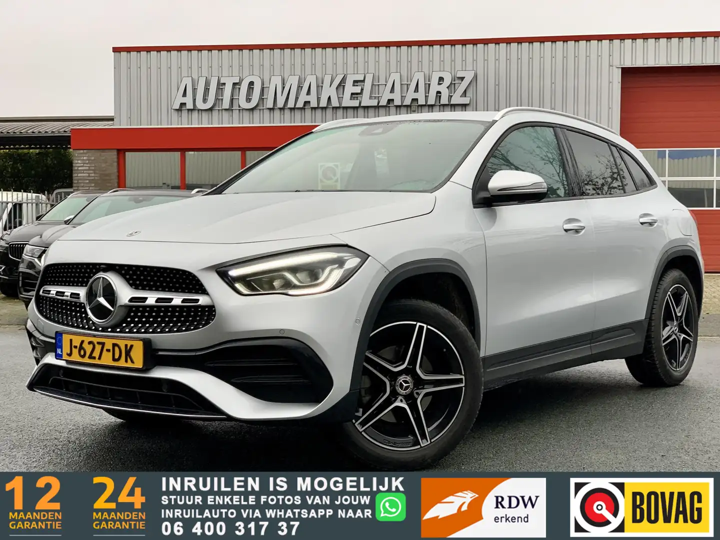 Mercedes-Benz GLA 200 AMG-LINE WIDE SCREEN NIGHT BLIND SP. CAM Grijs - 1