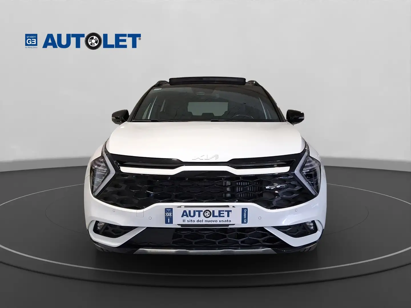 Kia Sportage Sportage V  1.6 tgdi hev GT-line Sunroof Pack auto Blanc - 2