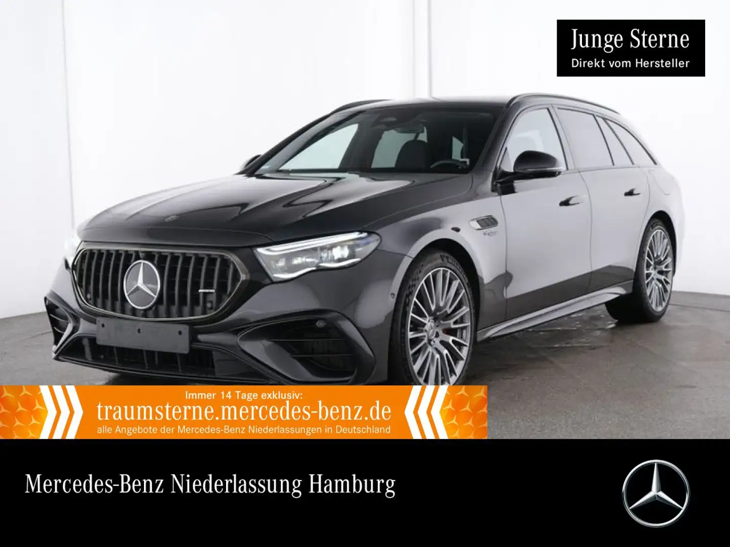 Mercedes-Benz E 53 AMG T 4M Hybrid 360° Burmester Distr. AHK PTS Grau - 1