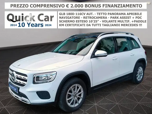 Mercedes-Benz GLB 180 D, TETTO,PARK ASSIST,CAMERA,NAVI,SERVICE MERCEDES!