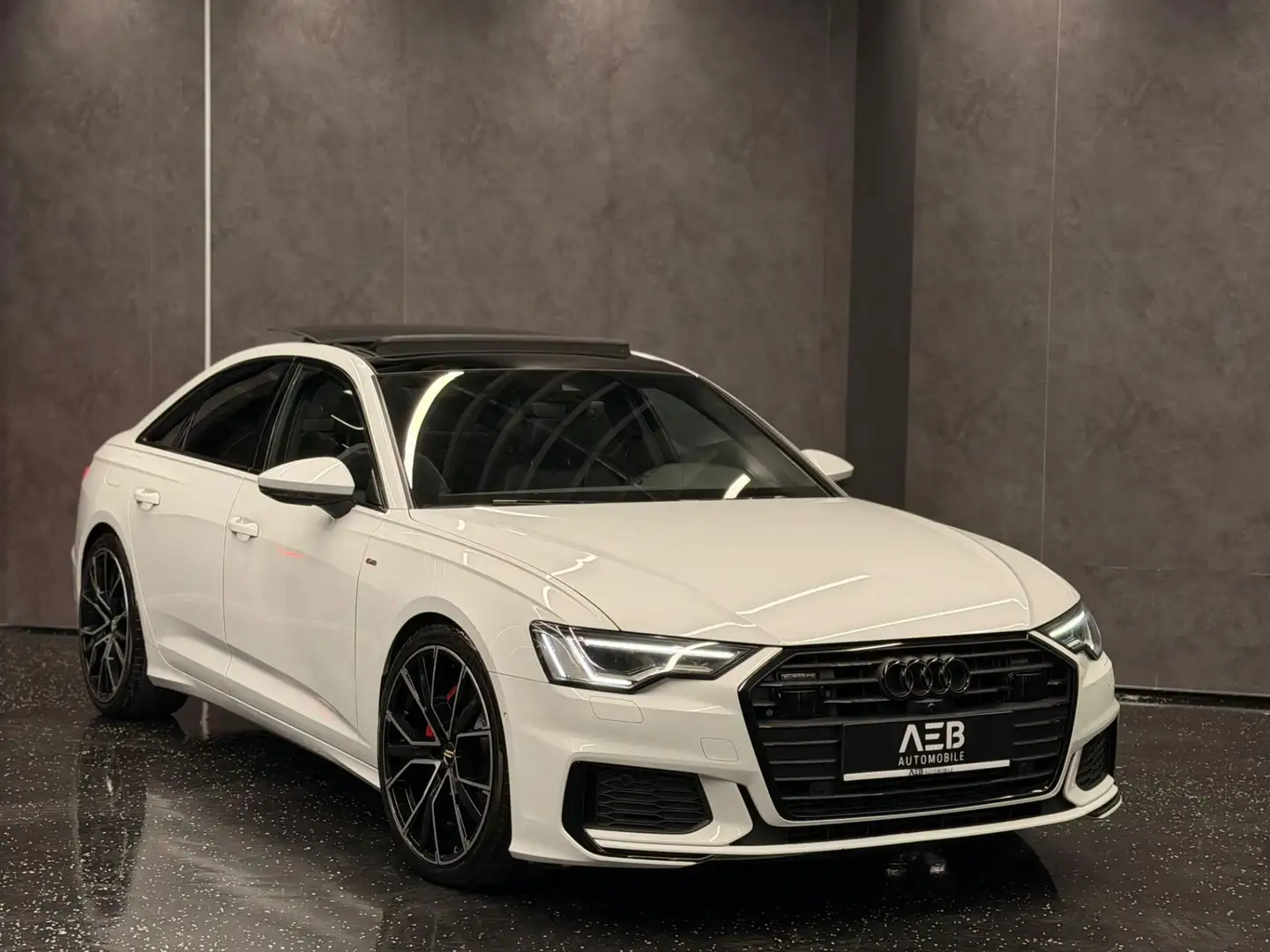 Audi A6 45 TDI Quattro Sport**3xS-Line**Matrix**B&O**Pano Weiß - 1