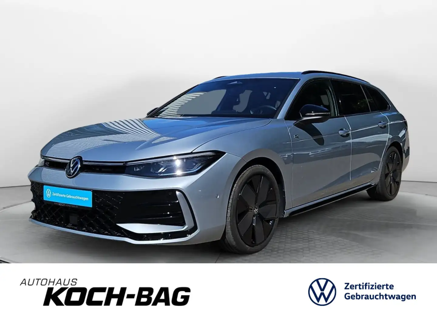 Volkswagen Passat Variant 2.0TDI R-line DSG AHK Pano Navi L Silber - 1