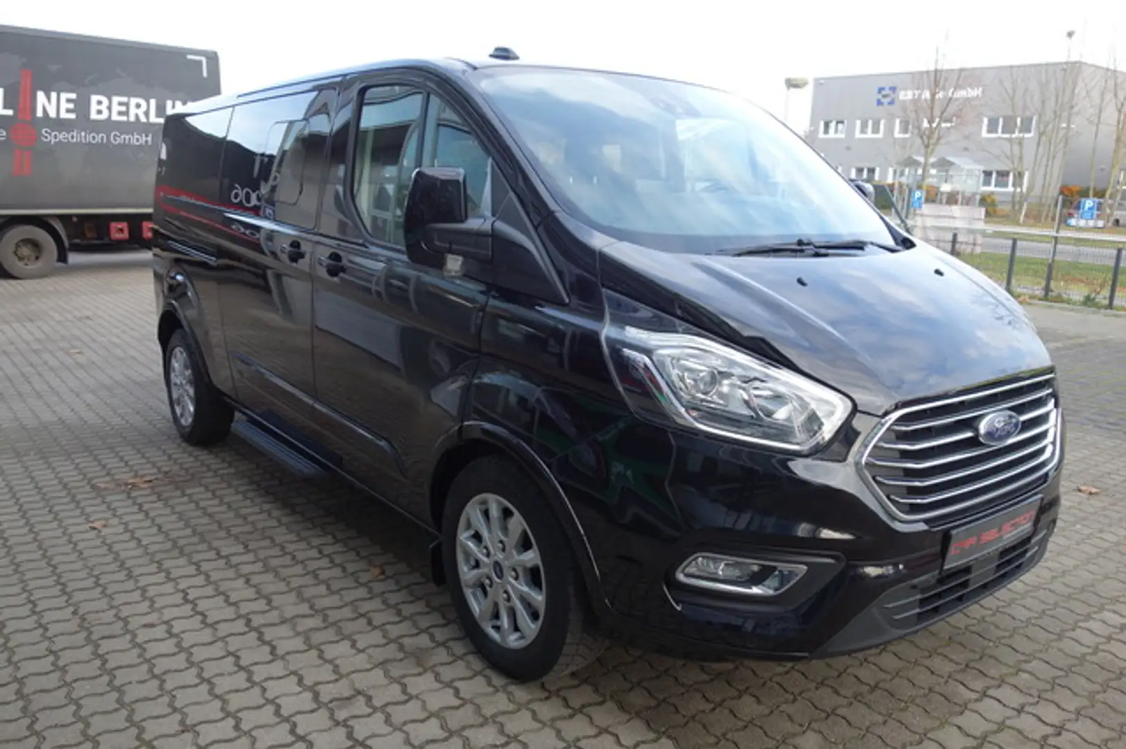 Ford Tourneo Custom TDCI L2 TitaniumX 2xsTÜR/LED/KAM Noir - 2