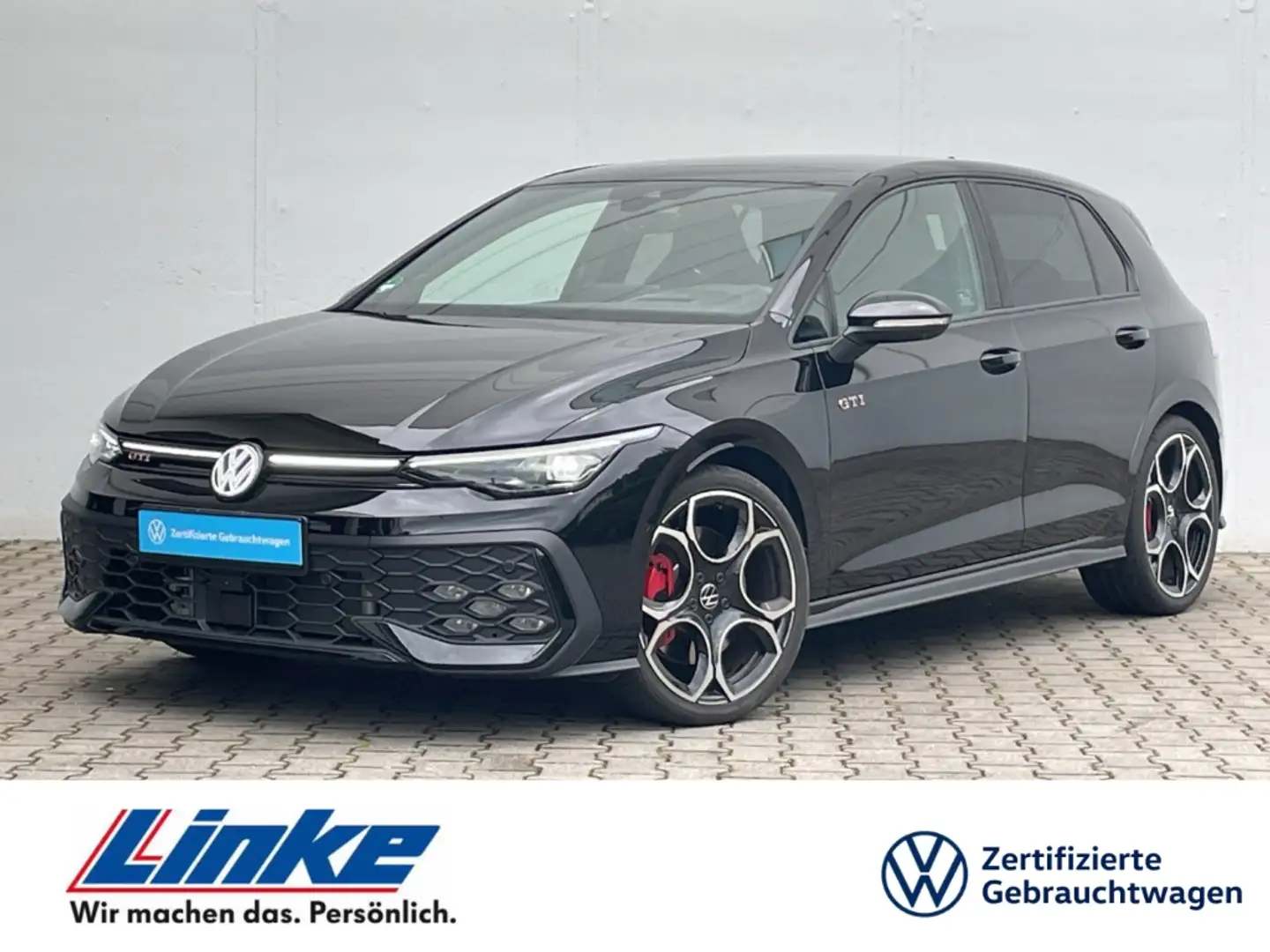 Volkswagen Golf GTI VIII 2.0 TSI DSG Black Style Pano/H&K/360°Kamera/A Noir - 1