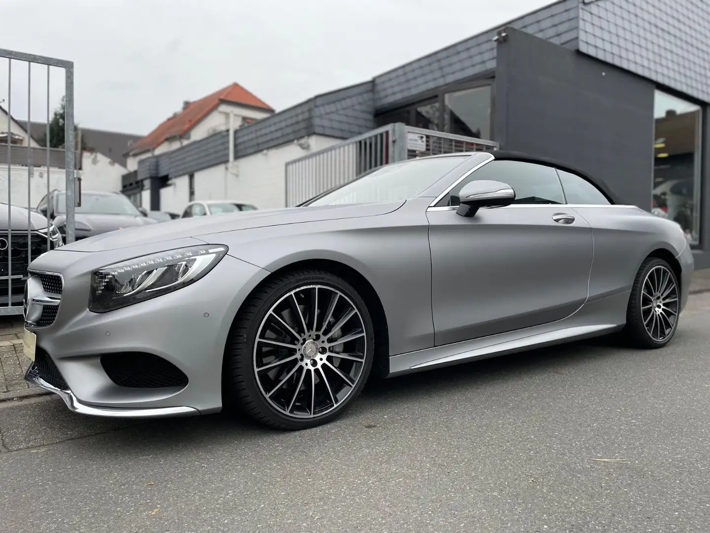 Mercedes-Benz S 500 Cabrio |AMG|Nightvision|360°|Burmester|20" Gris - 1