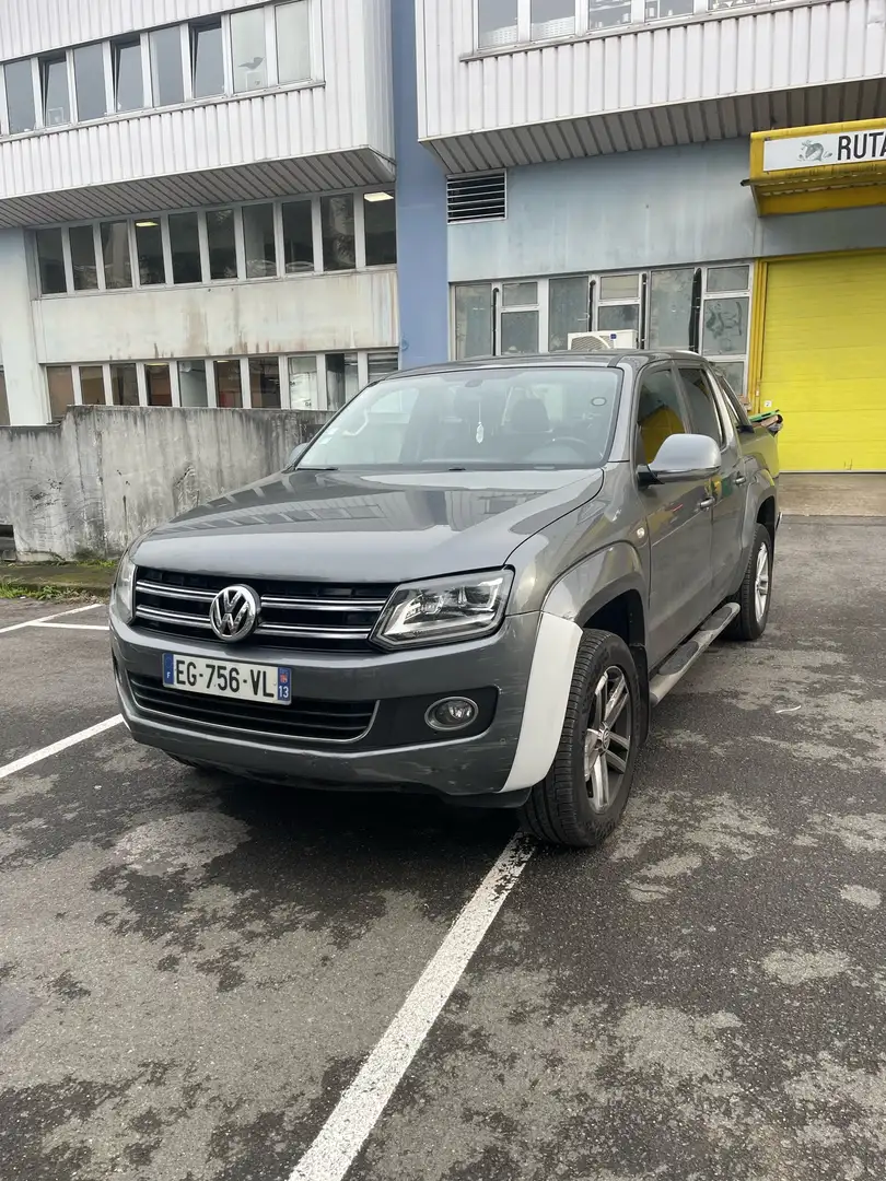 Volkswagen Amarok DOUBLE CAB 2.0 TDI 180 FAP 4MOTION (PERMANENT) HIG Gris - 2