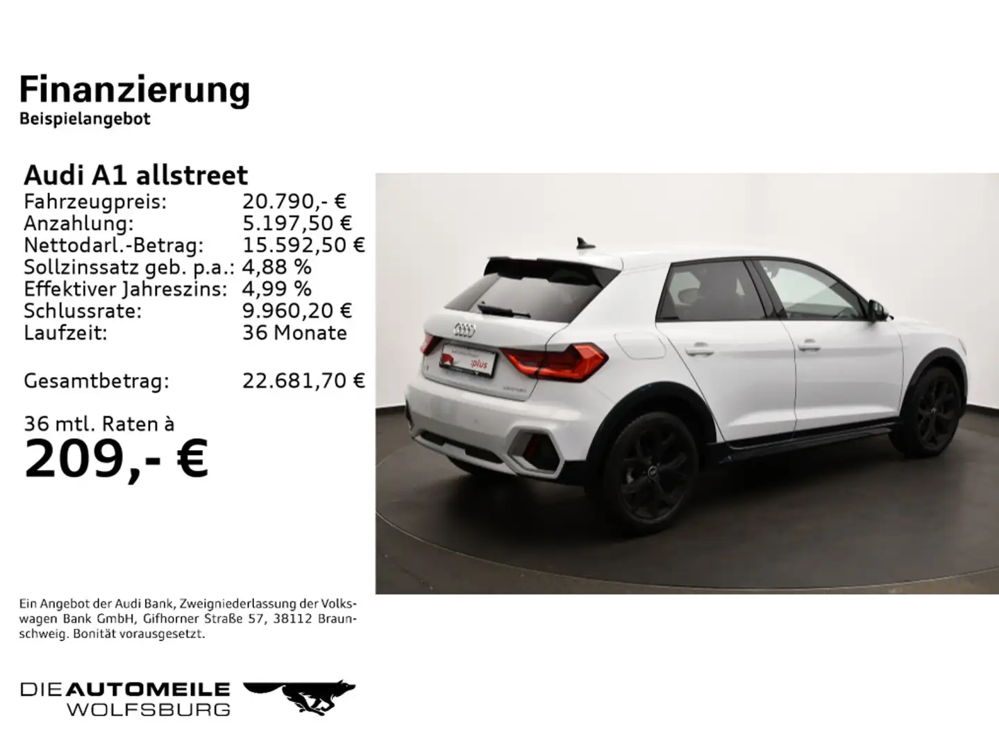 Audi A1 30 TFSI CLIMATR/LED/SITZHZ/PDC Blanc - 2