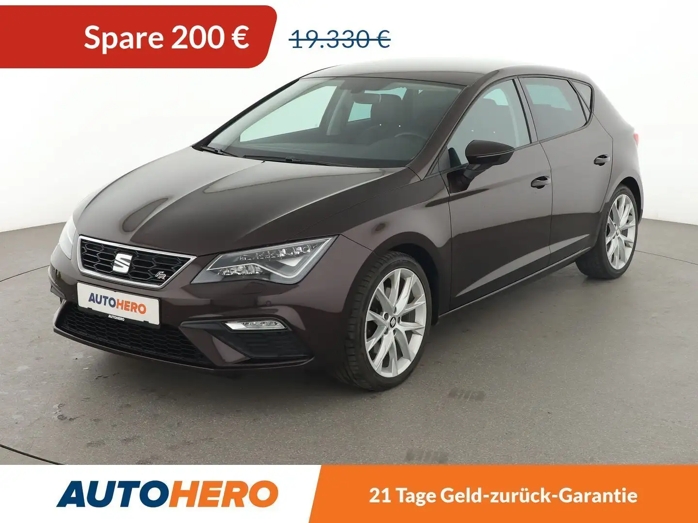 SEAT Leon 1.8 TSI FR Aut.*LED*CAM*PDC*SHZ*TEMPO*KLIMA* Violett - 1