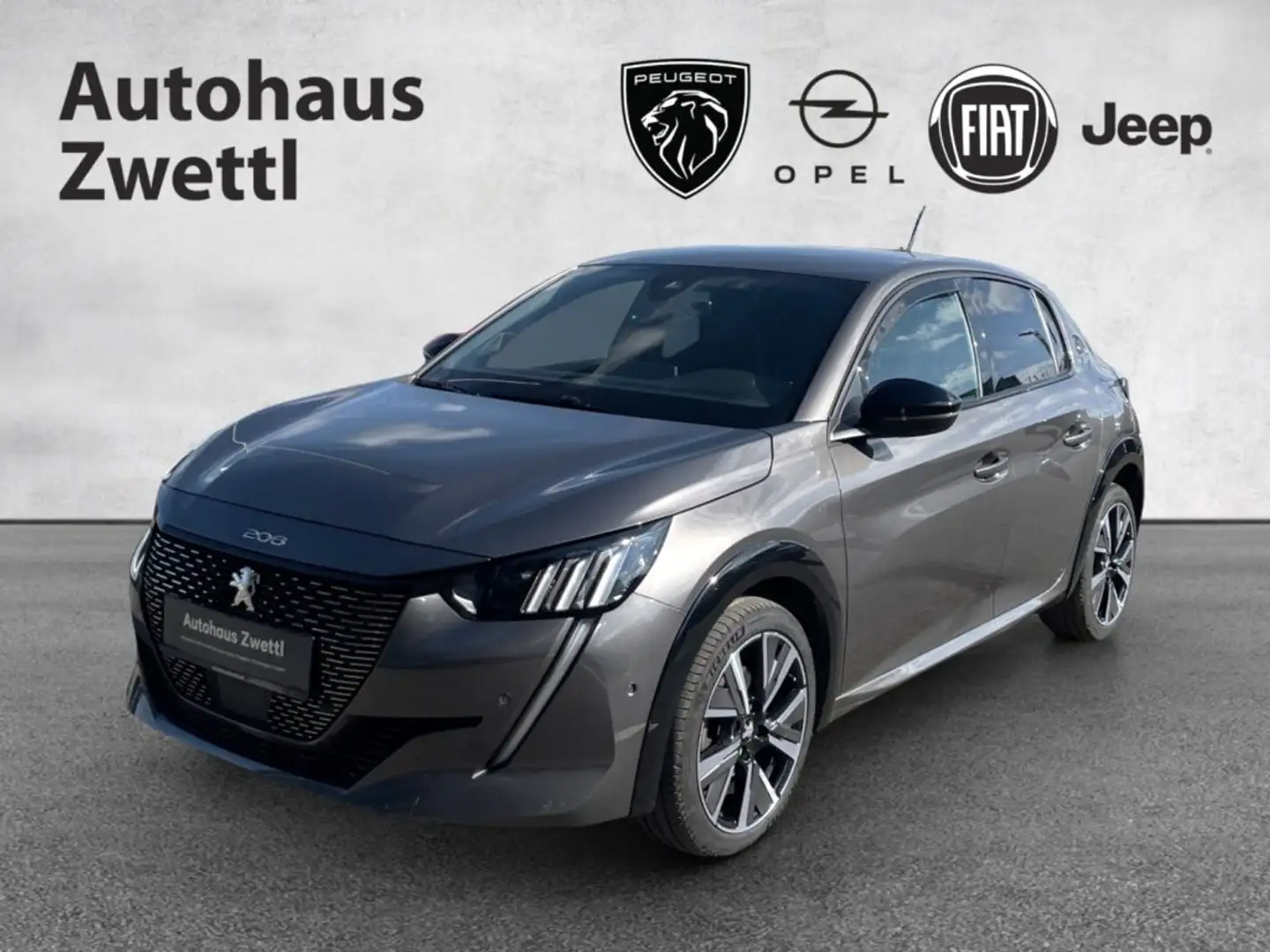 Peugeot 208 GT PT 100 Grau - 1