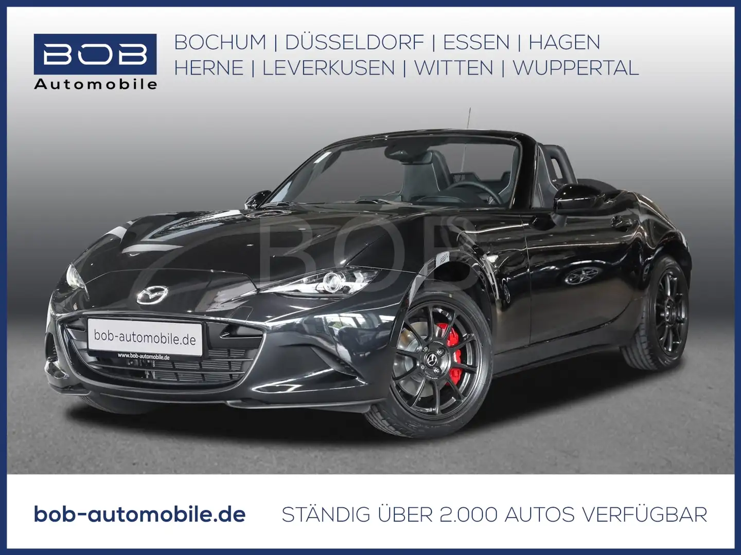 Mazda MX-5 1.5L SKYACTIV-G 132 6MT RWD Homura Schwarz - 1