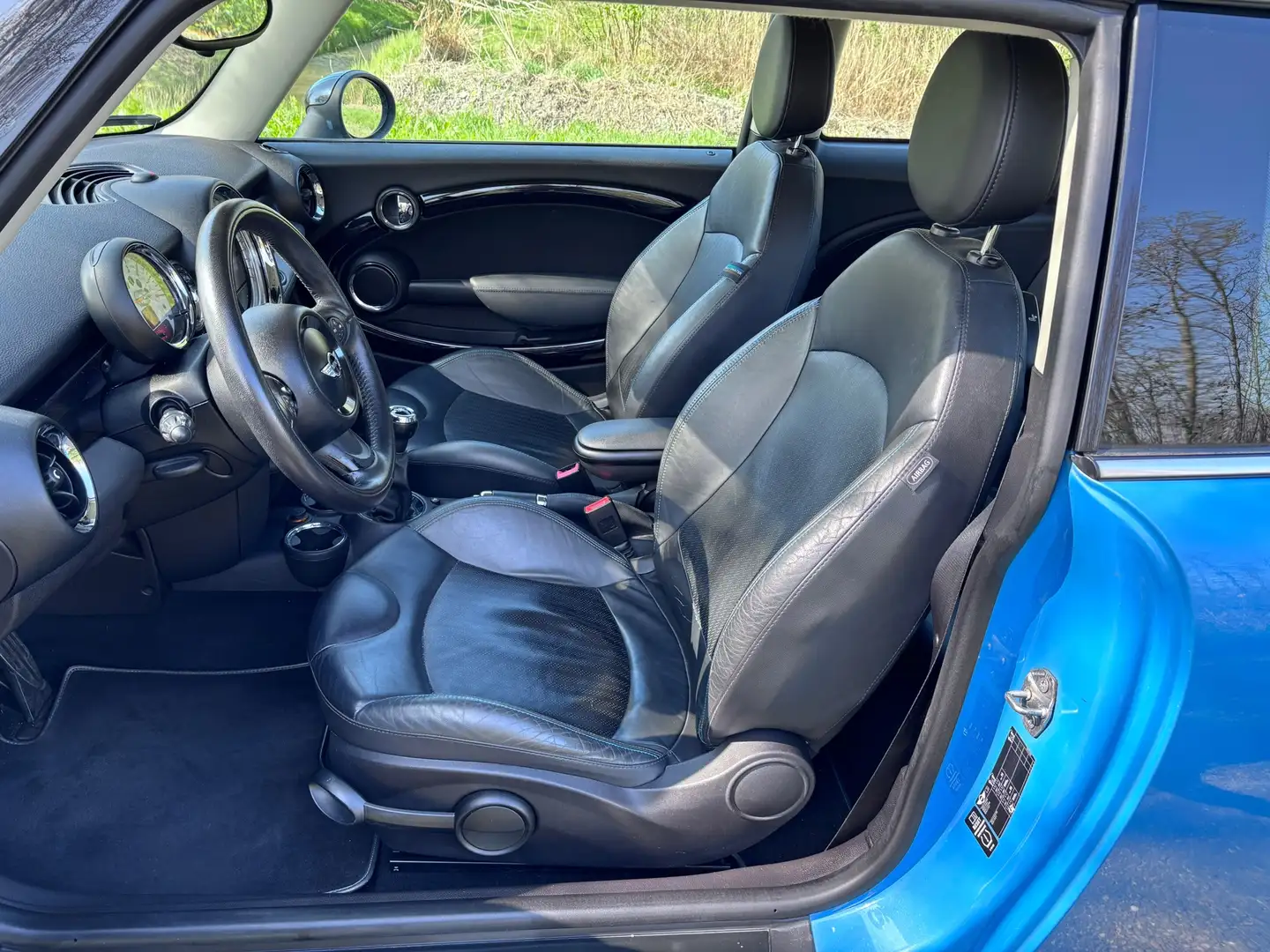 MINI Cooper S Mini 1.6 Bayswater Edition/Leder/Navi Albastru - 2