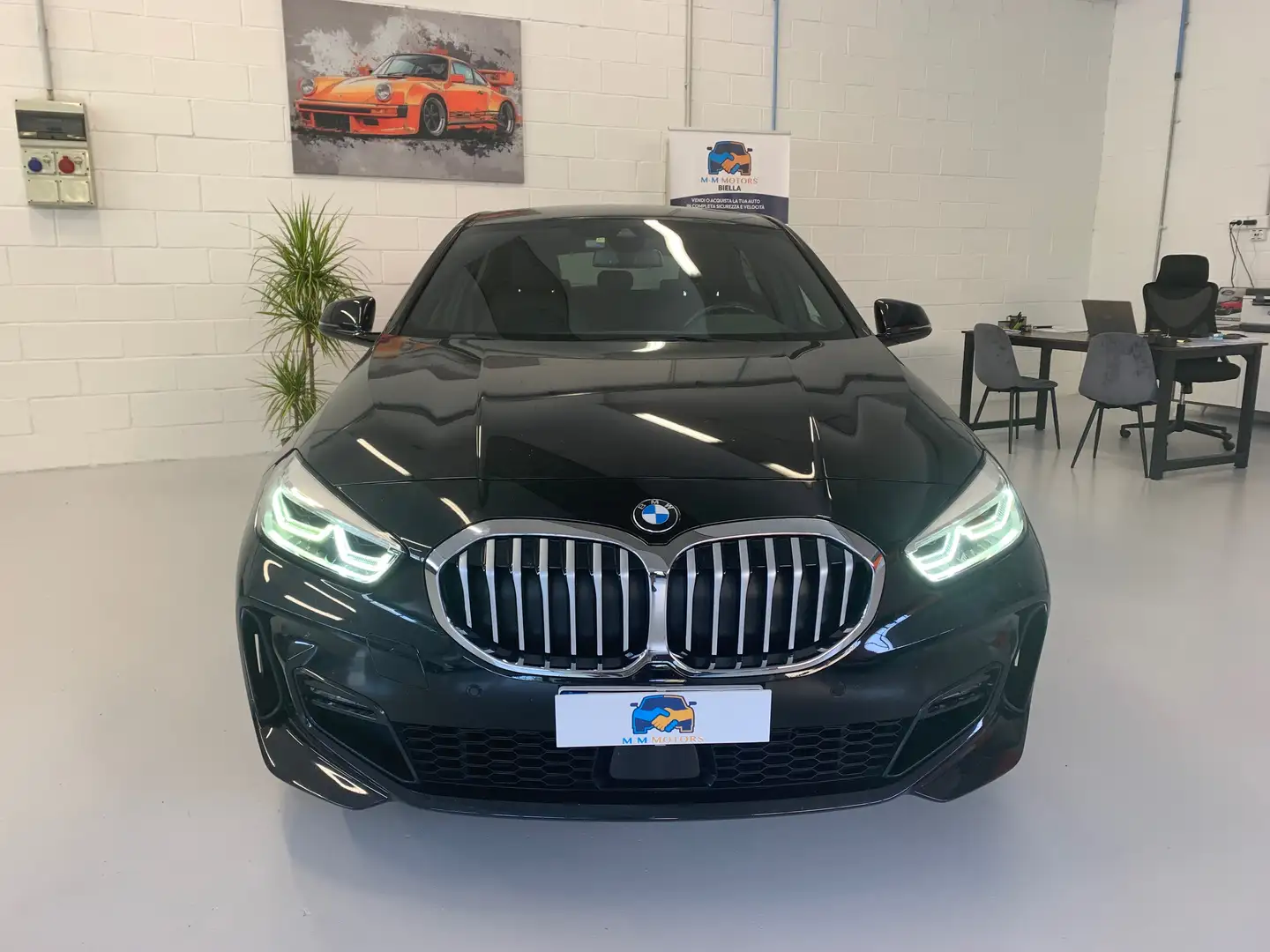 BMW 118 118d M sport auto Nero - 2
