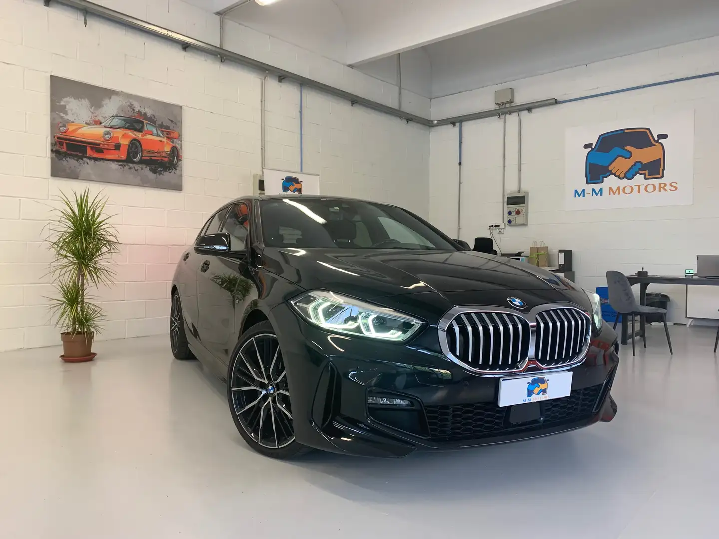 BMW 118 118d M sport auto Nero - 1