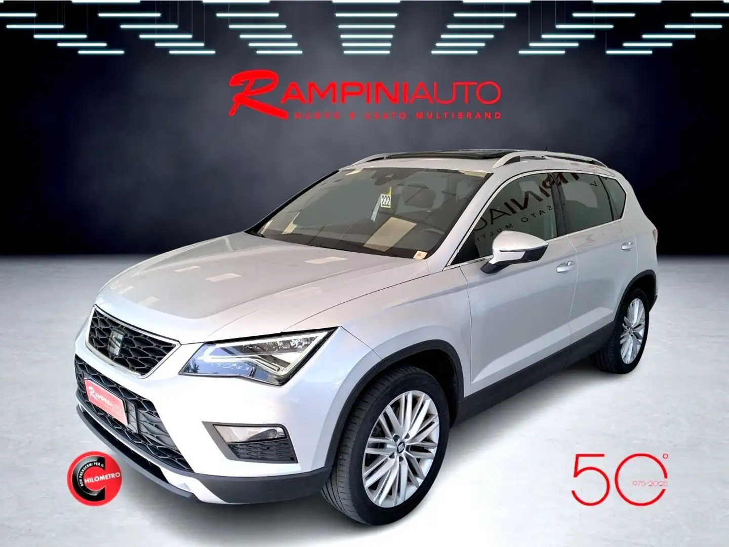 SEAT Ateca Ateca 2.0 tdi Xcellence 4drive 190cv dsg Argento - 1