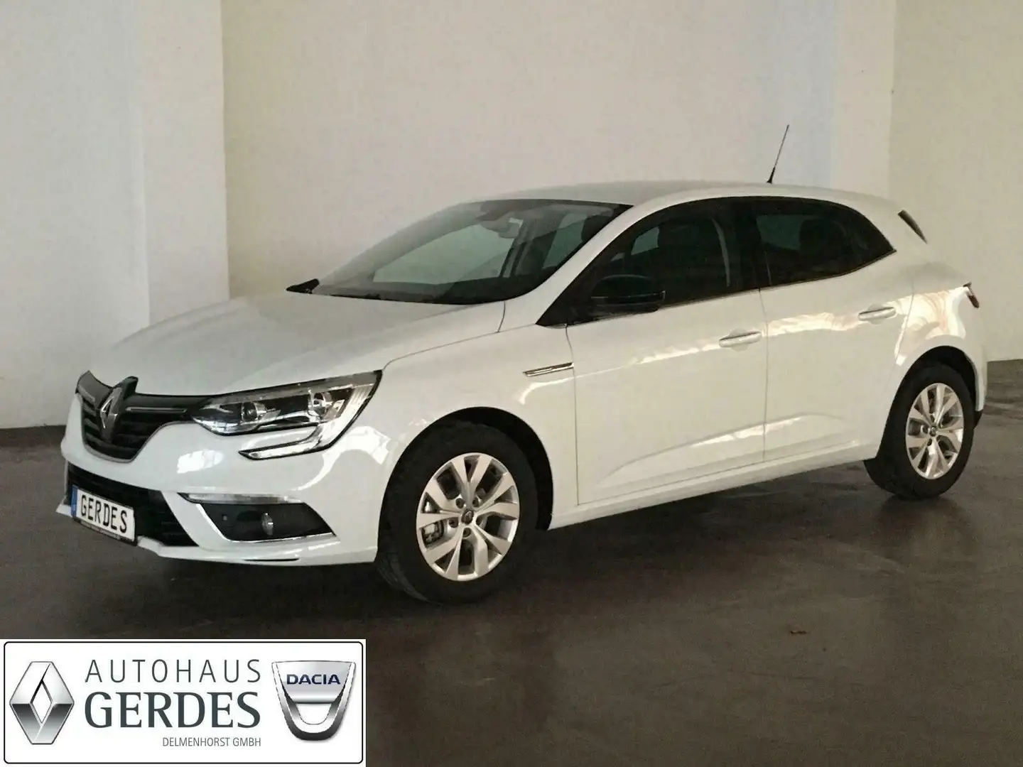 Renault Megane LIMITED Deluxe  TCe 140 "Vorführwagen" Weiß - 1