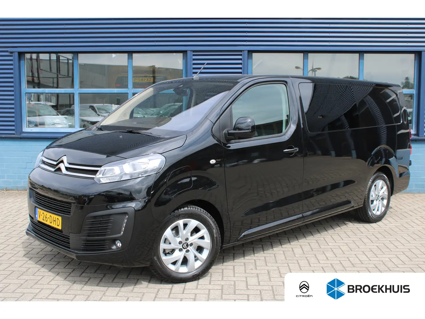 Citroen Jumpy ë-Jumpy L3 DUBBELE CABINE 75 kWh 0% FINANCIAL LEAS Zwart - 1