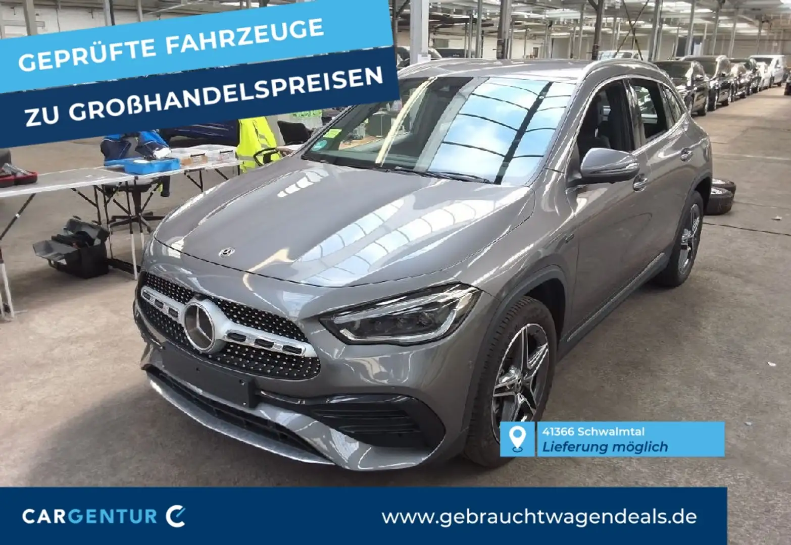 Mercedes-Benz GLA 250 e AMG Line AHK 360° SpoSi Lane BLIS Key Grau - 1