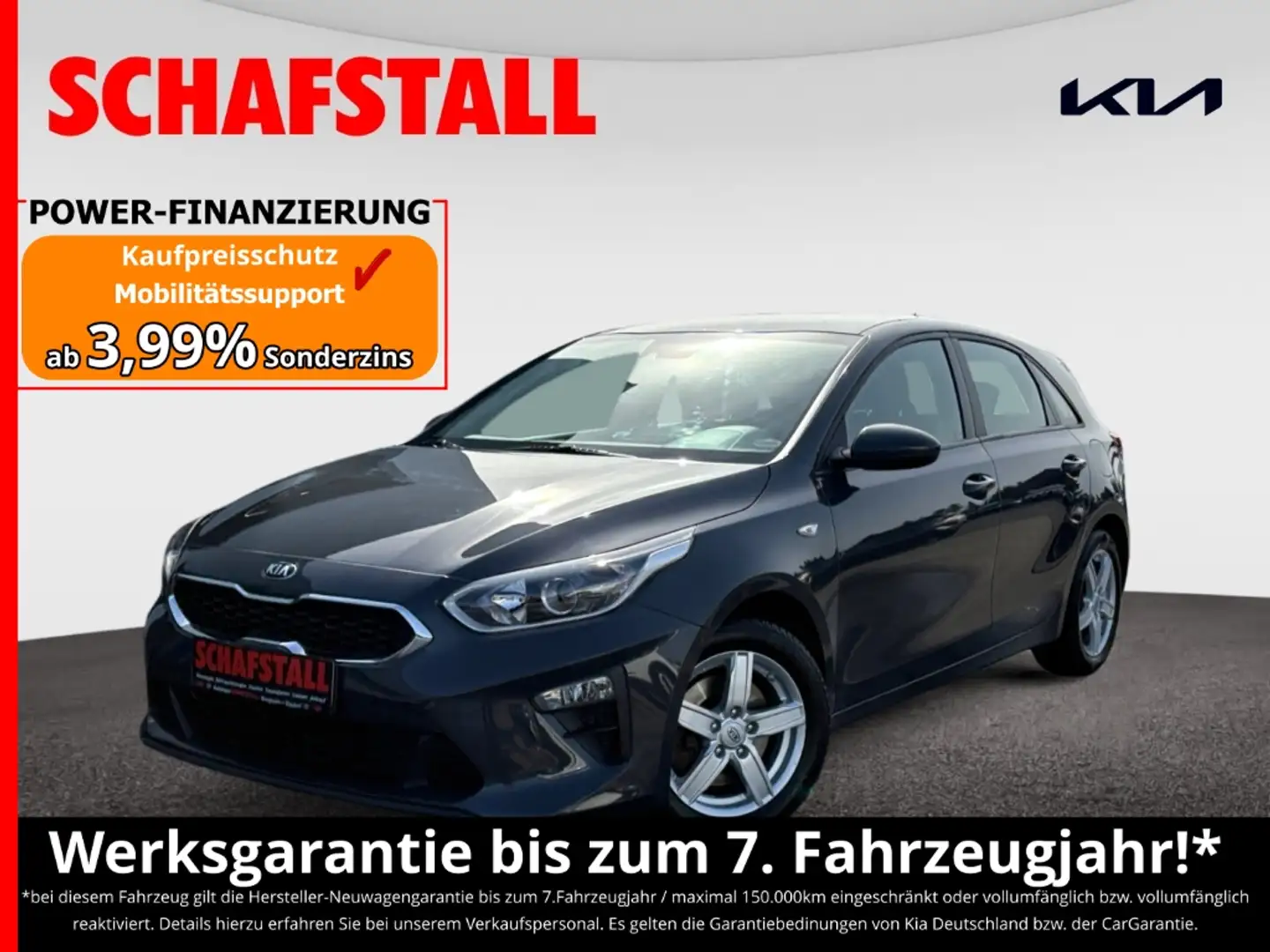 Kia Ceed / cee'd Edition 7 1.4 AHK Allwetter Tempomat Radio Nebel A Сірий - 1