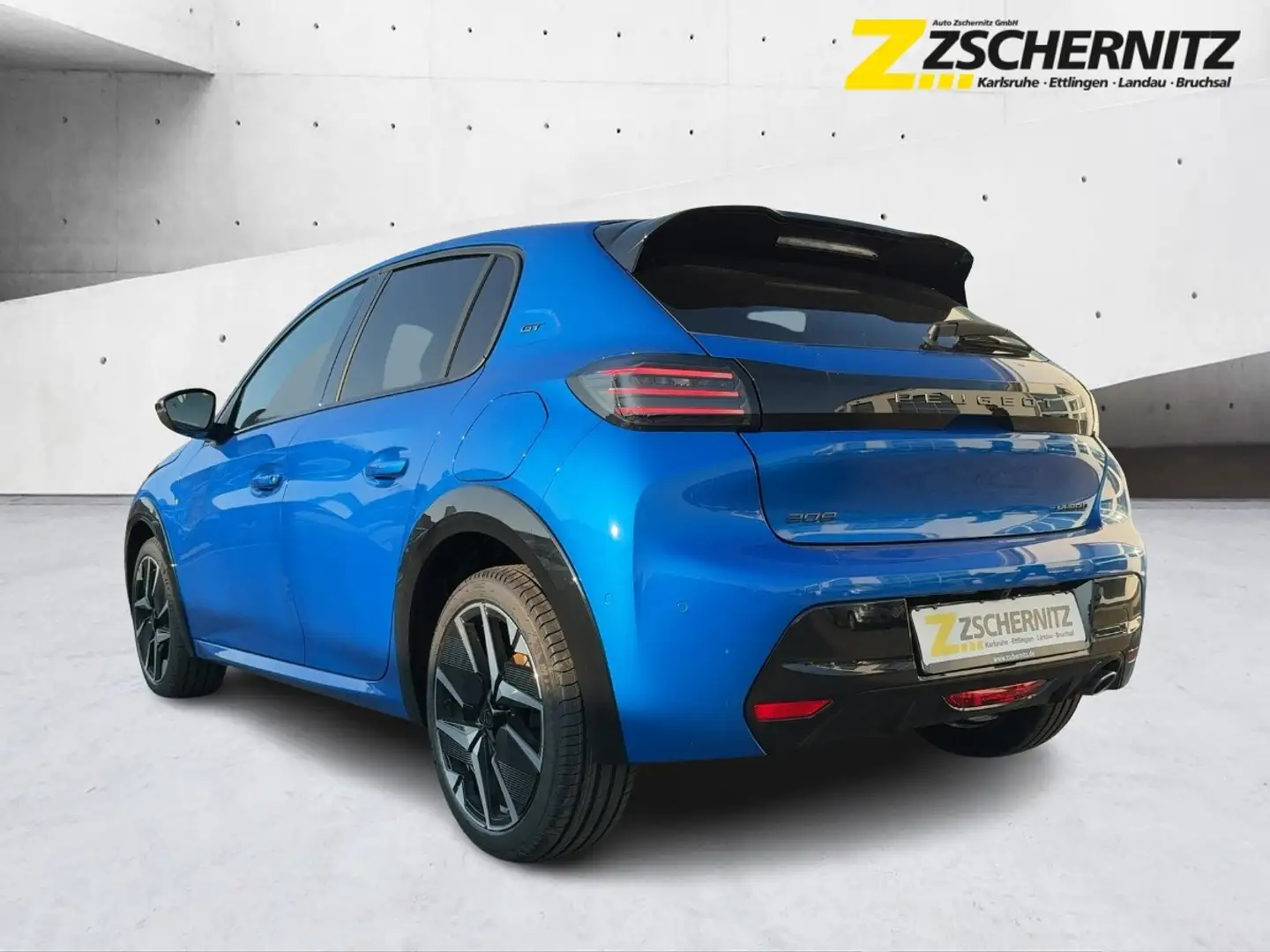 Peugeot 208 1.2 Hybrid 100 GT Kamera 360 Gard Blau - 2