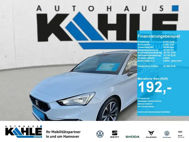 SEAT Leon 2.0 TDI DSG FR LED Navi Klimaaut. PDC Sound