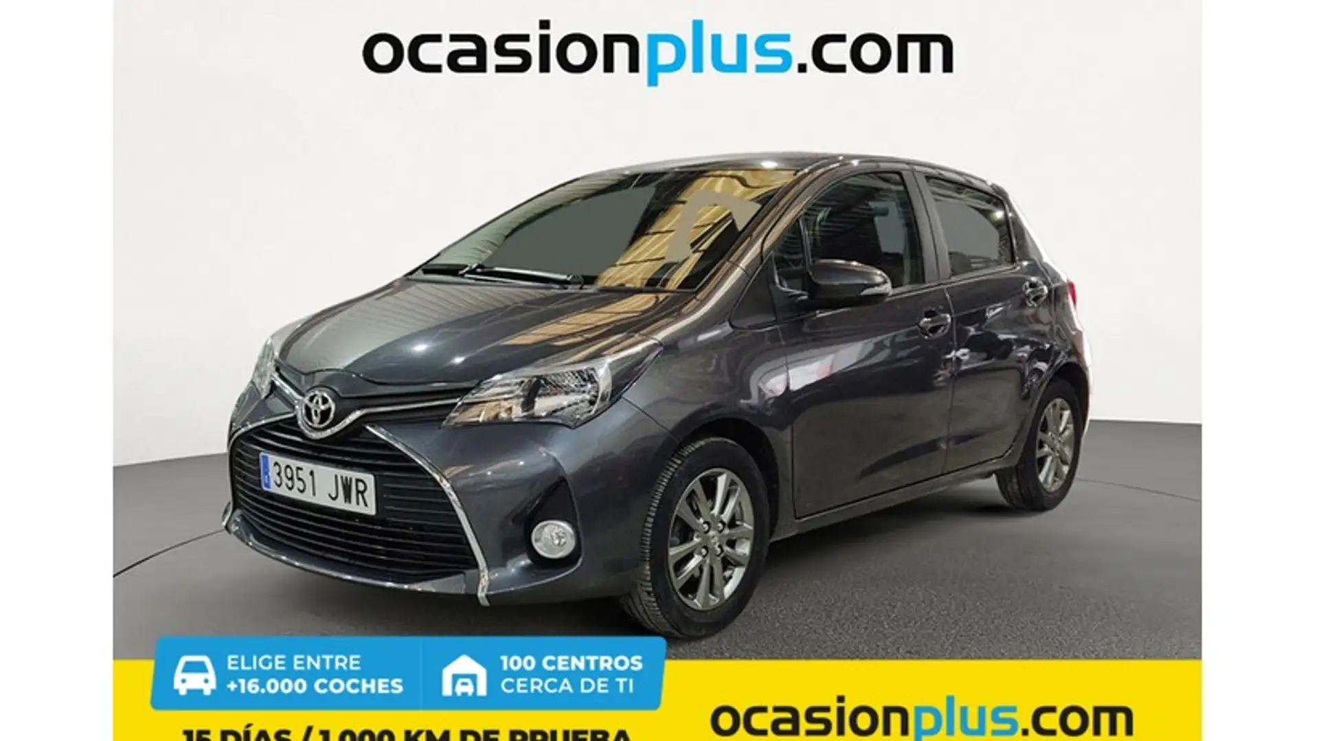 Toyota Yaris 1.0 Active Gris - 1