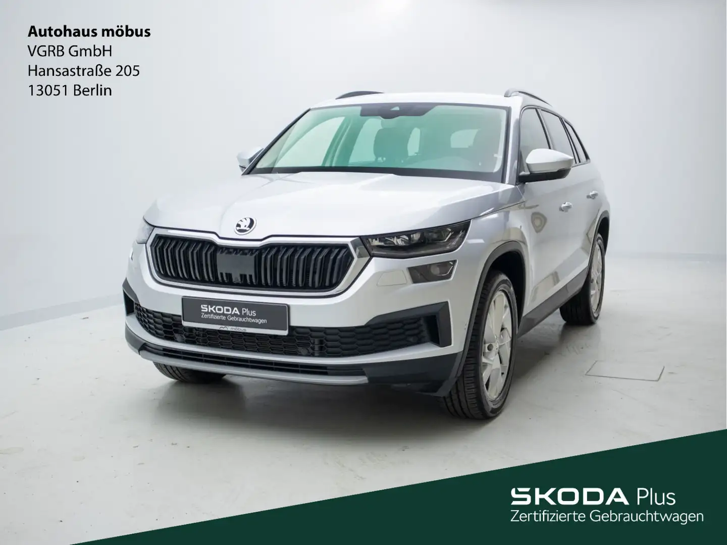 Skoda Kodiaq 2.0 TDI DSG* TOUR*4x4*VC*NAVI*LED*CANTON* Silber - 2