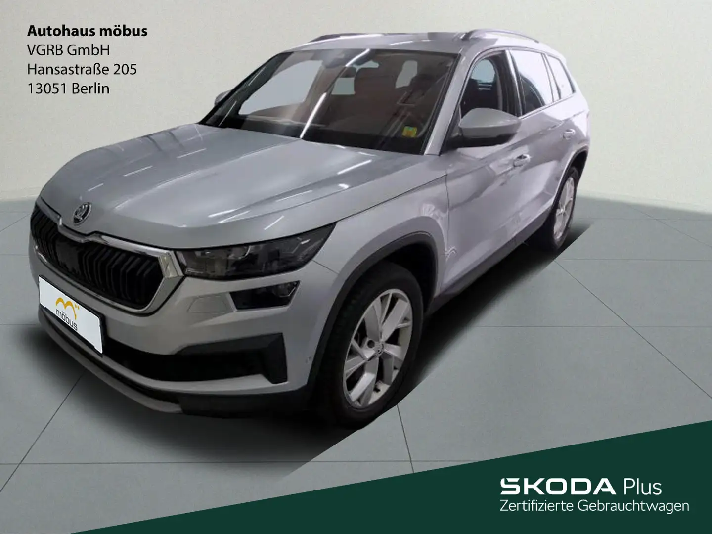 Skoda Kodiaq 2.0 TDI DSG* TOUR*4x4*VC*NAVI*LED*CANTON* Silber - 2