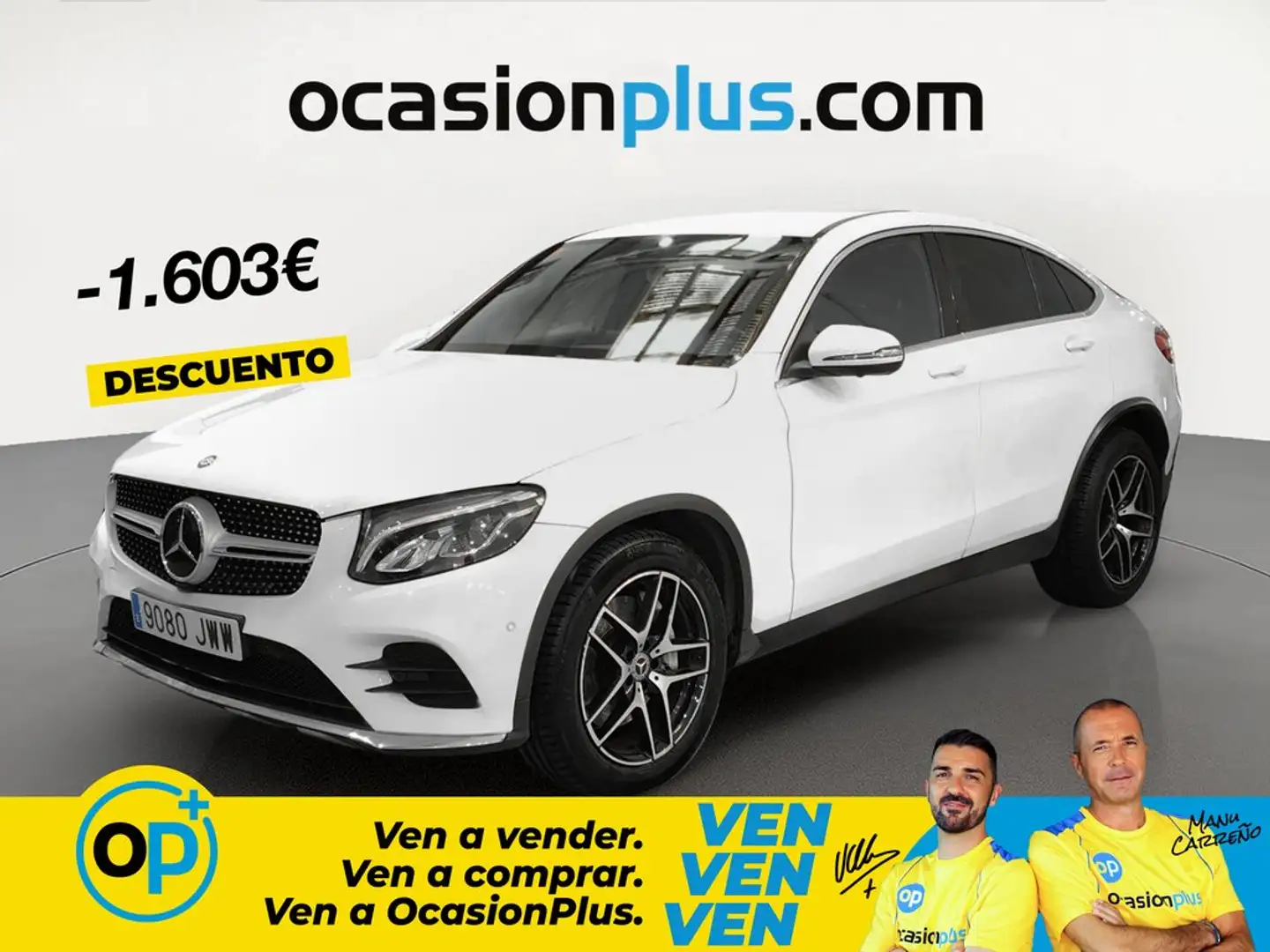 Mercedes-Benz GLC 220 Coupé 220d 4Matic Aut. Blanco - 1