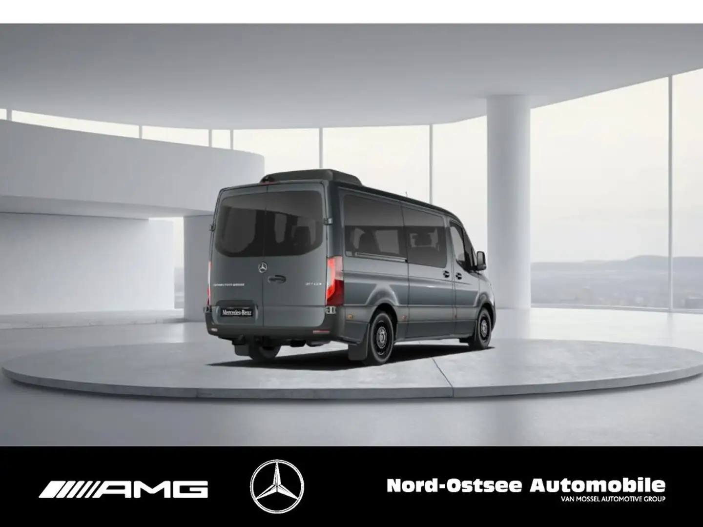 Mercedes-Benz Sprinter 317 TOURER AUTOM AHK 2,5t DACHKLIMA KAM Grau - 2