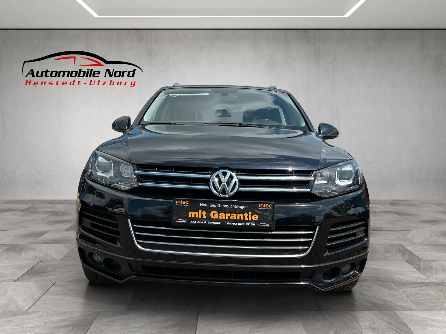 Volkswagen Touareg V6 TDI + Garantie+ TÜV NEU nur 69.000 km Zwart - 2