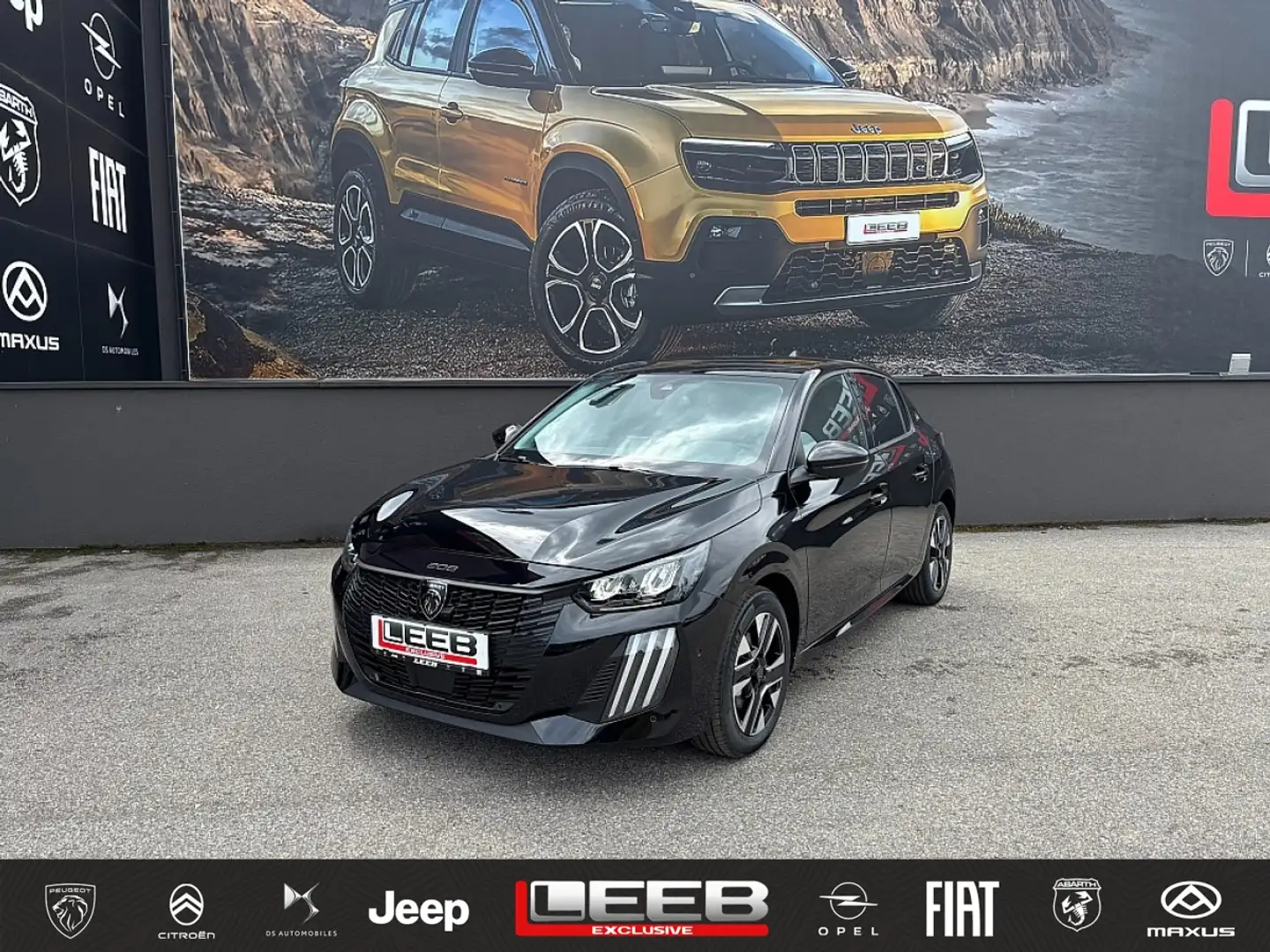 Peugeot 208 PureTech 100 S&S Allure inkl. Vision & Navigati... Schwarz - 1