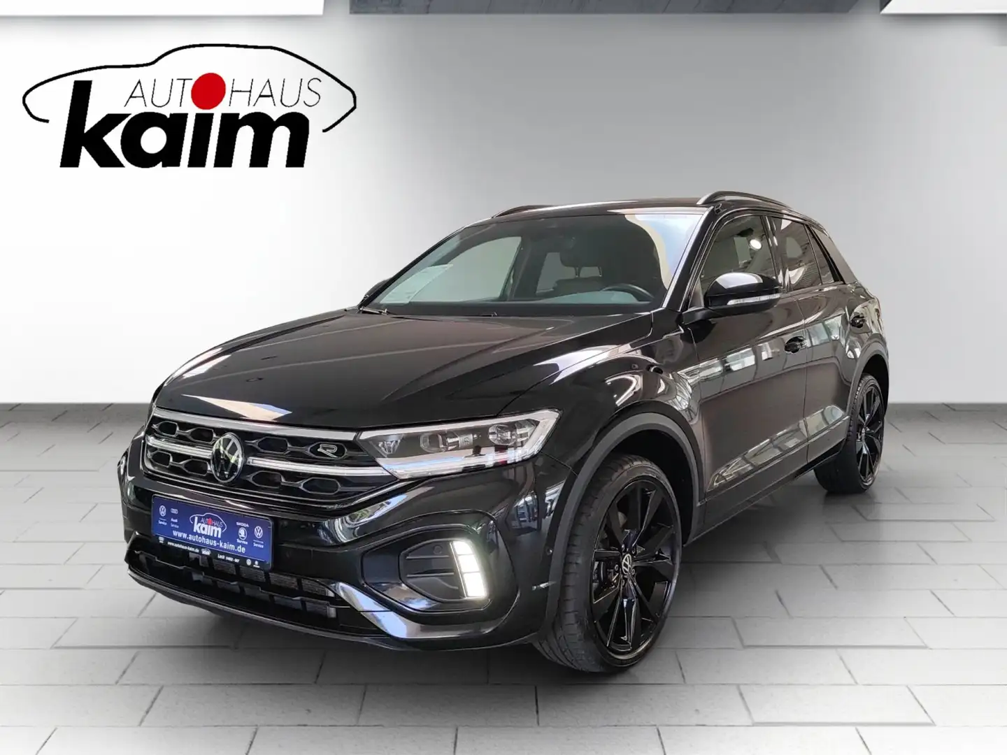 Volkswagen T-Roc 2.0 TDI  R-Line AHK+ACC+BLACK-STYLE Schwarz - 1